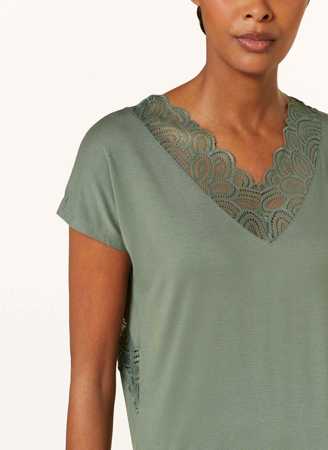 FEMILET Loungeshirt JOSIE: GROEN