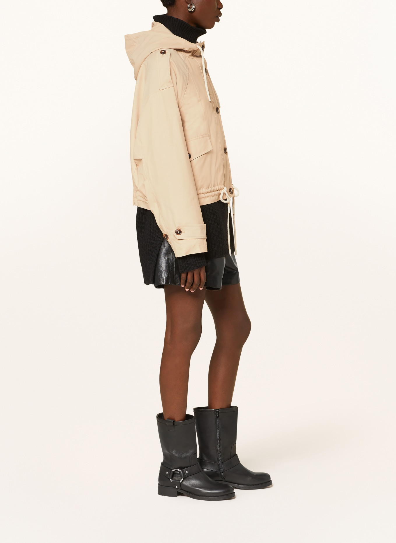 ba&sh Blouson TORRY, Farbe: BEIGE (Bild 4)