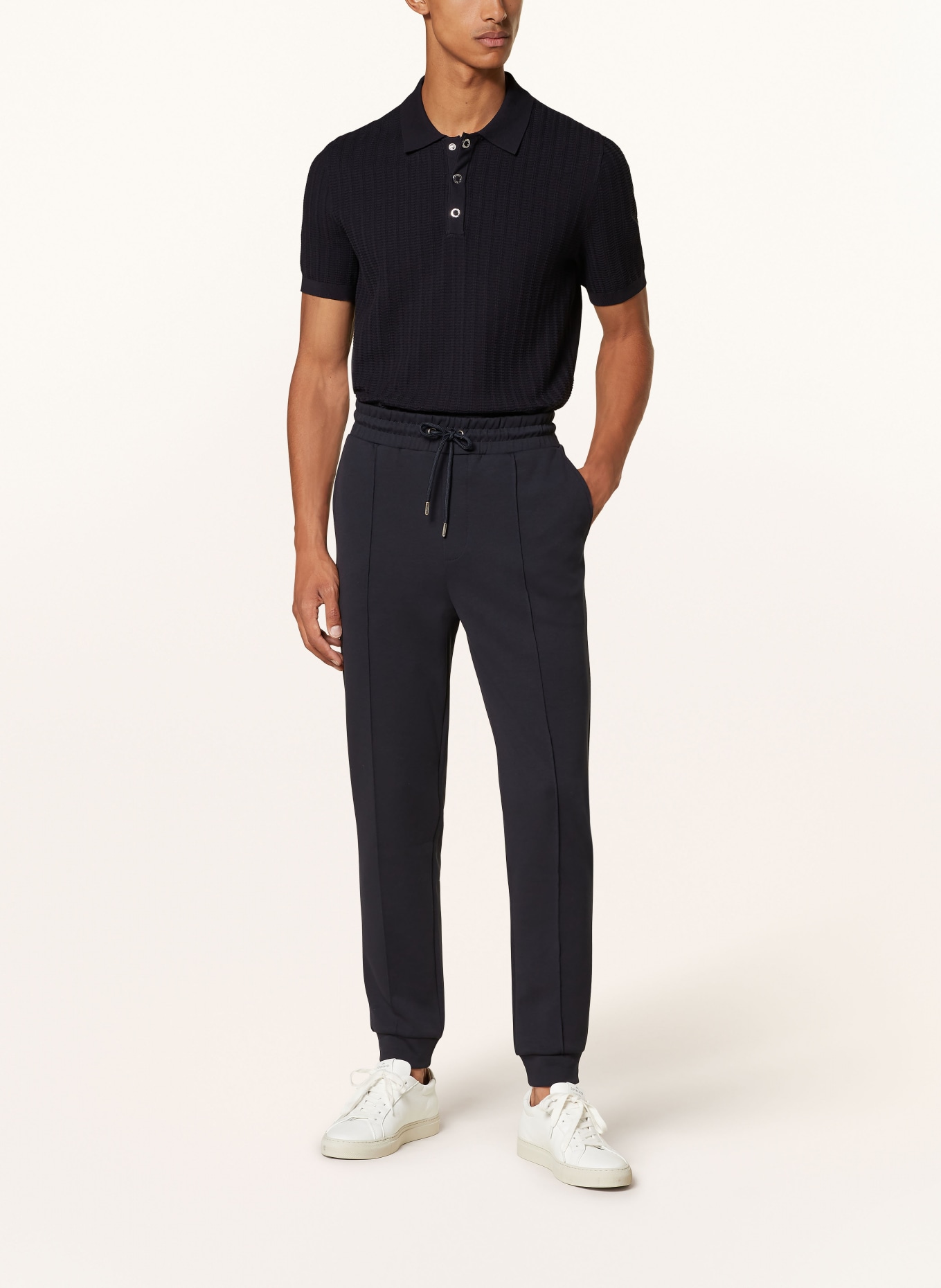 REISS Pants in jogger style, Color: DARK BLUE (Image 2)