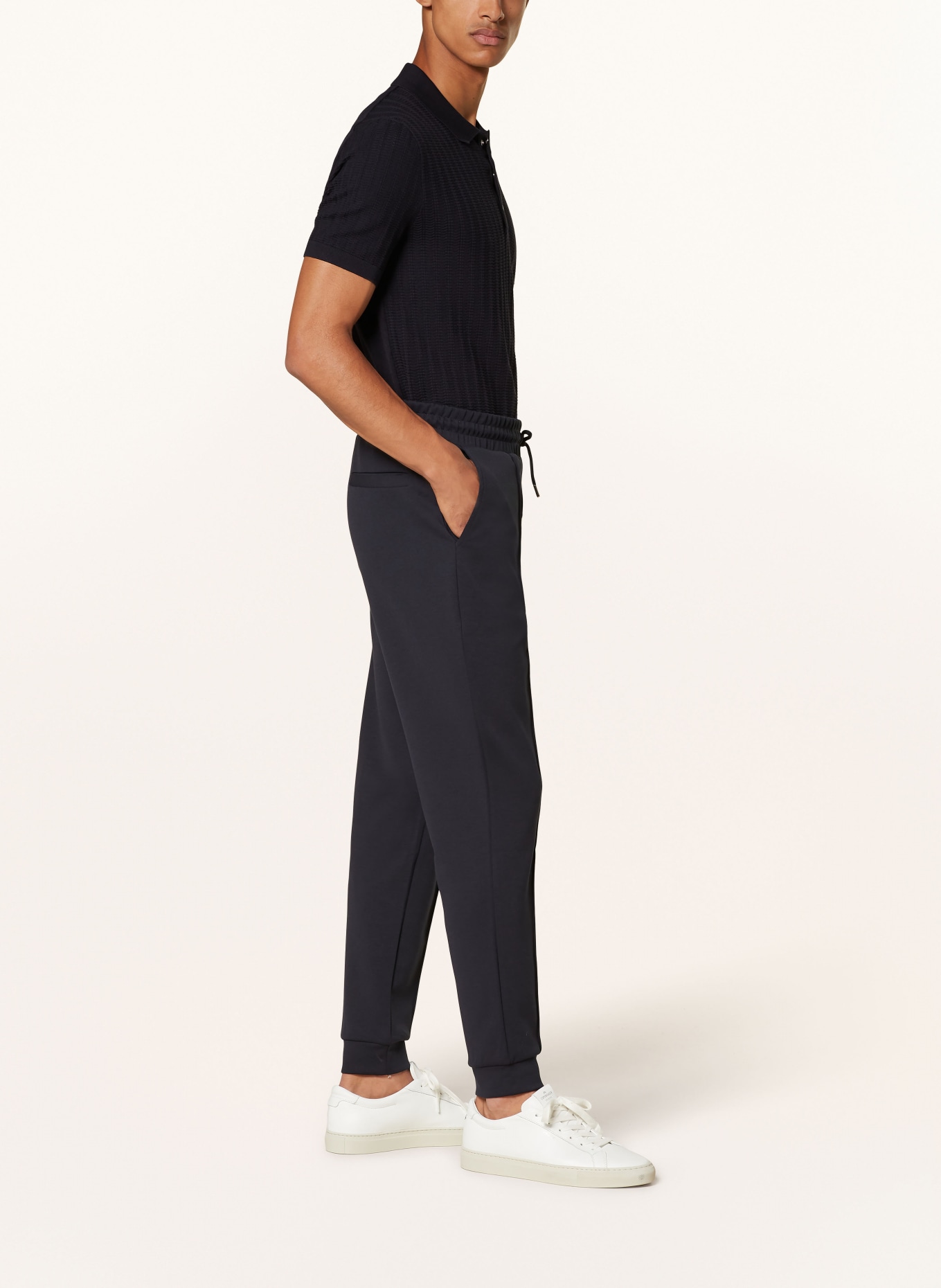 REISS Pants in jogger style, Color: DARK BLUE (Image 4)