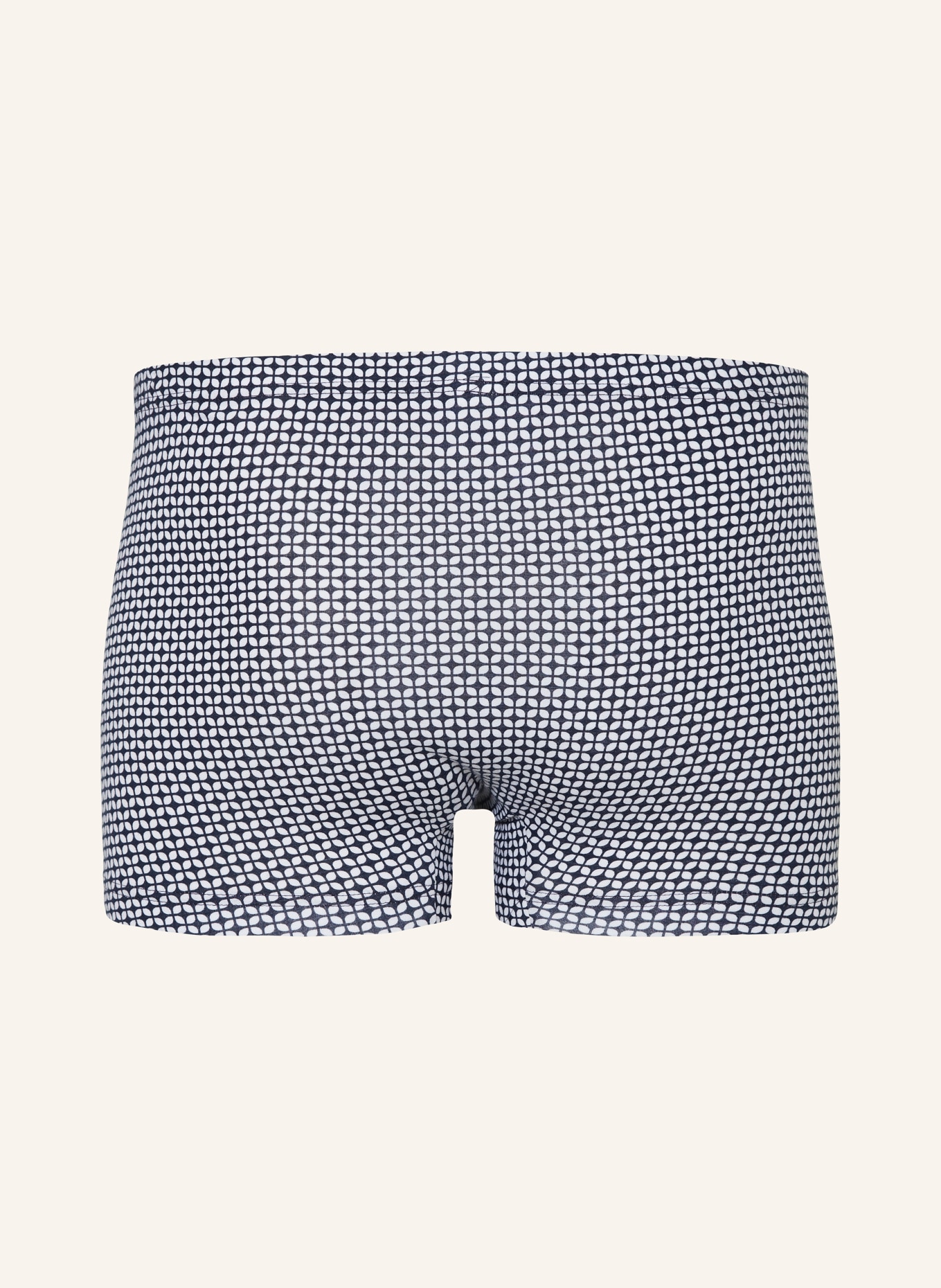 mey Boxershorts: WEISS / DUNKELBLAU