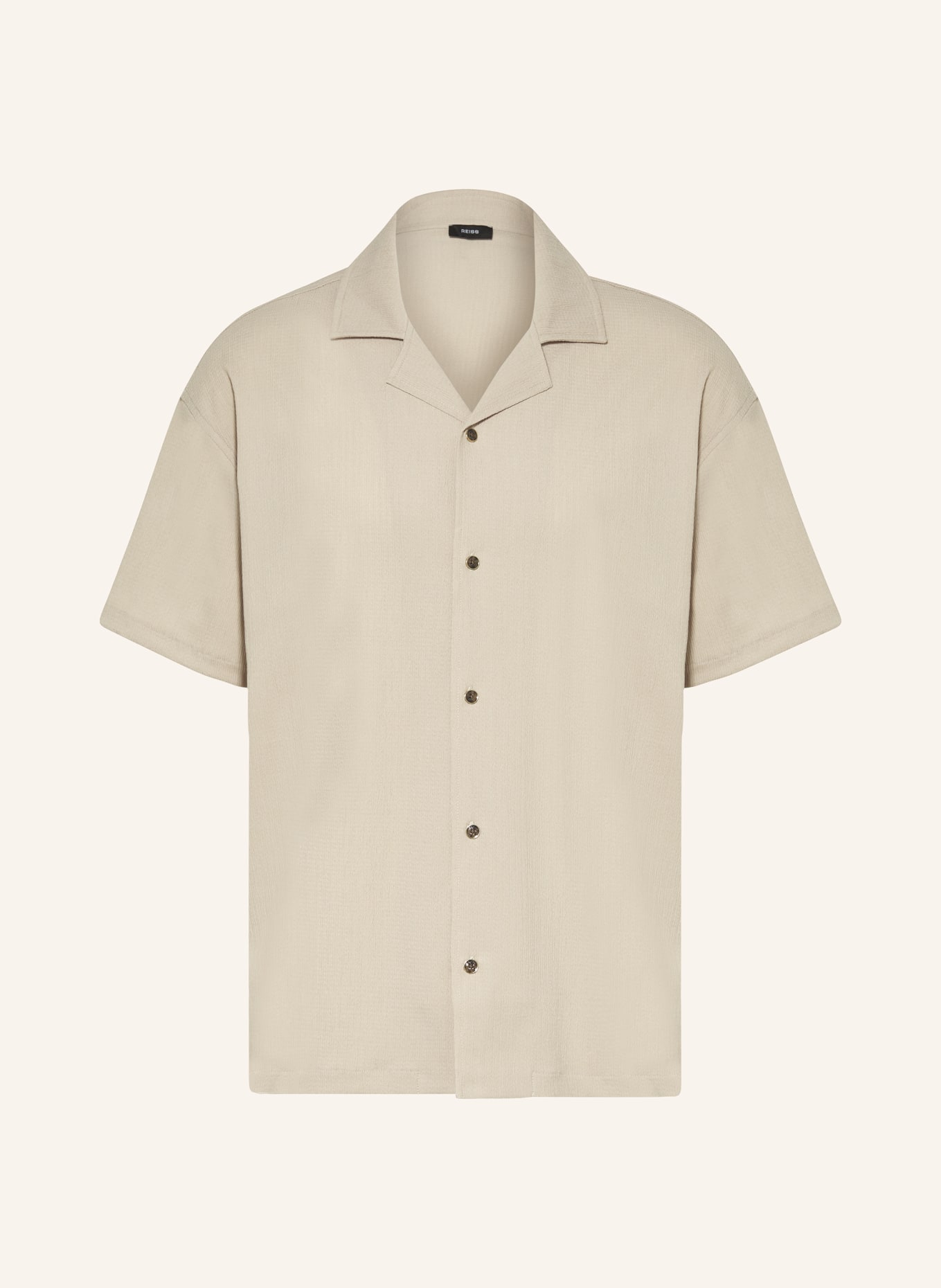 REISS Resort shirt HUNT comfort fit, Color: BEIGE (Image 1)