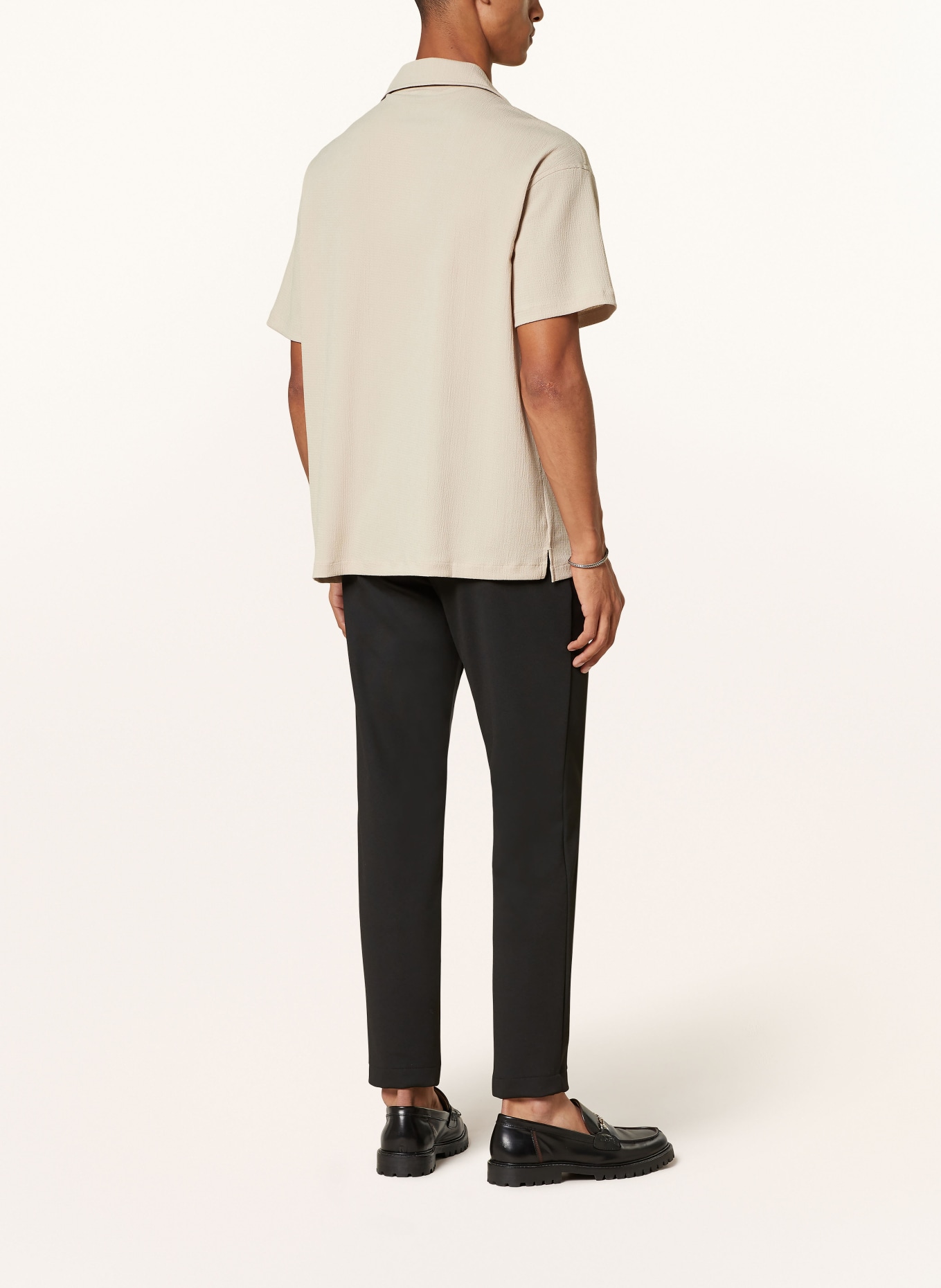 REISS Resort shirt HUNT comfort fit, Color: BEIGE (Image 3)