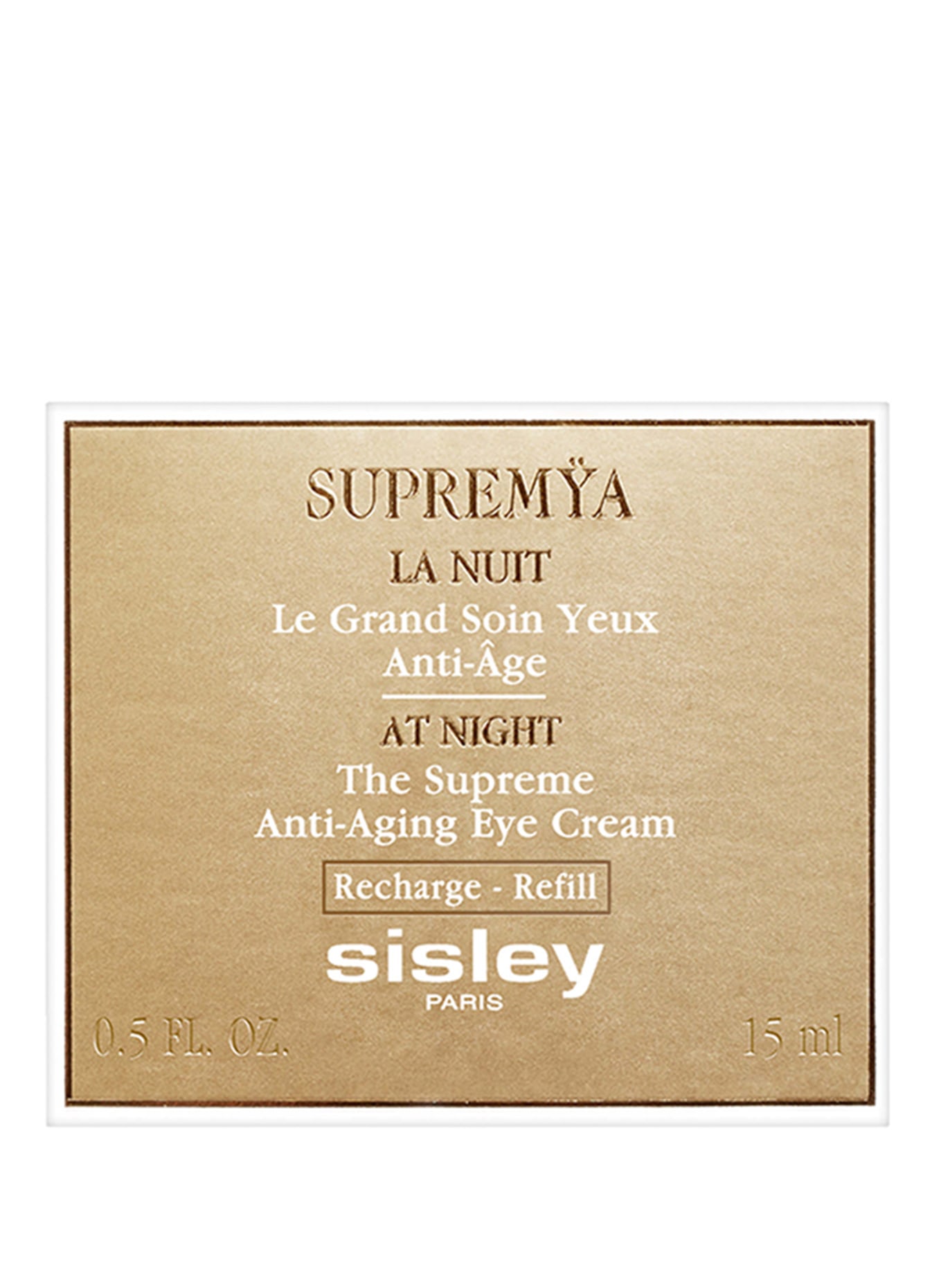 SISLEY SUPREMŸA LE GRAND SOIN YEUX ANTI-ÂGE REFILL