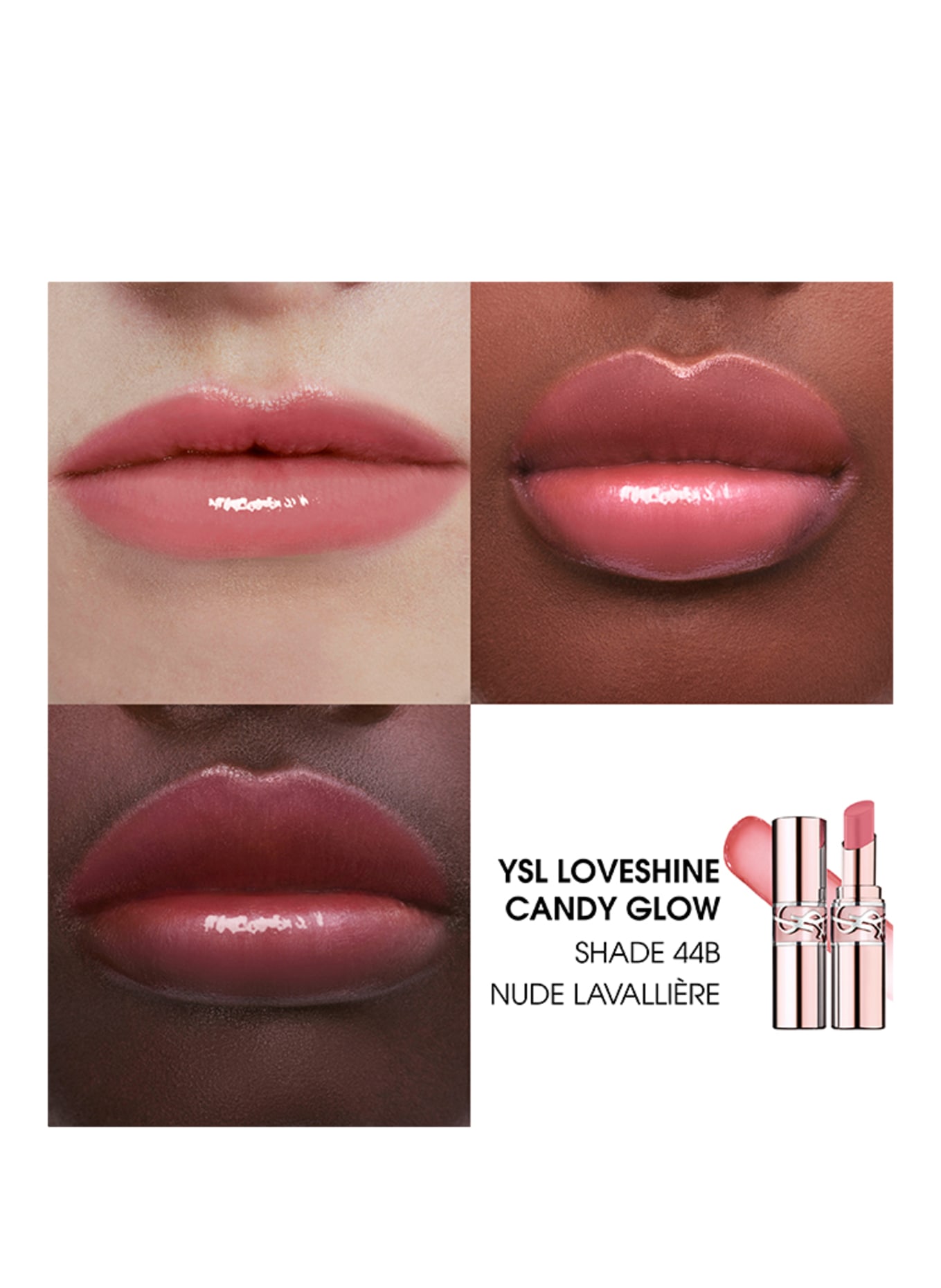 YVES SAINT LAURENT BEAUTÉ LOVESHINE CANDY GLOW: 44B
