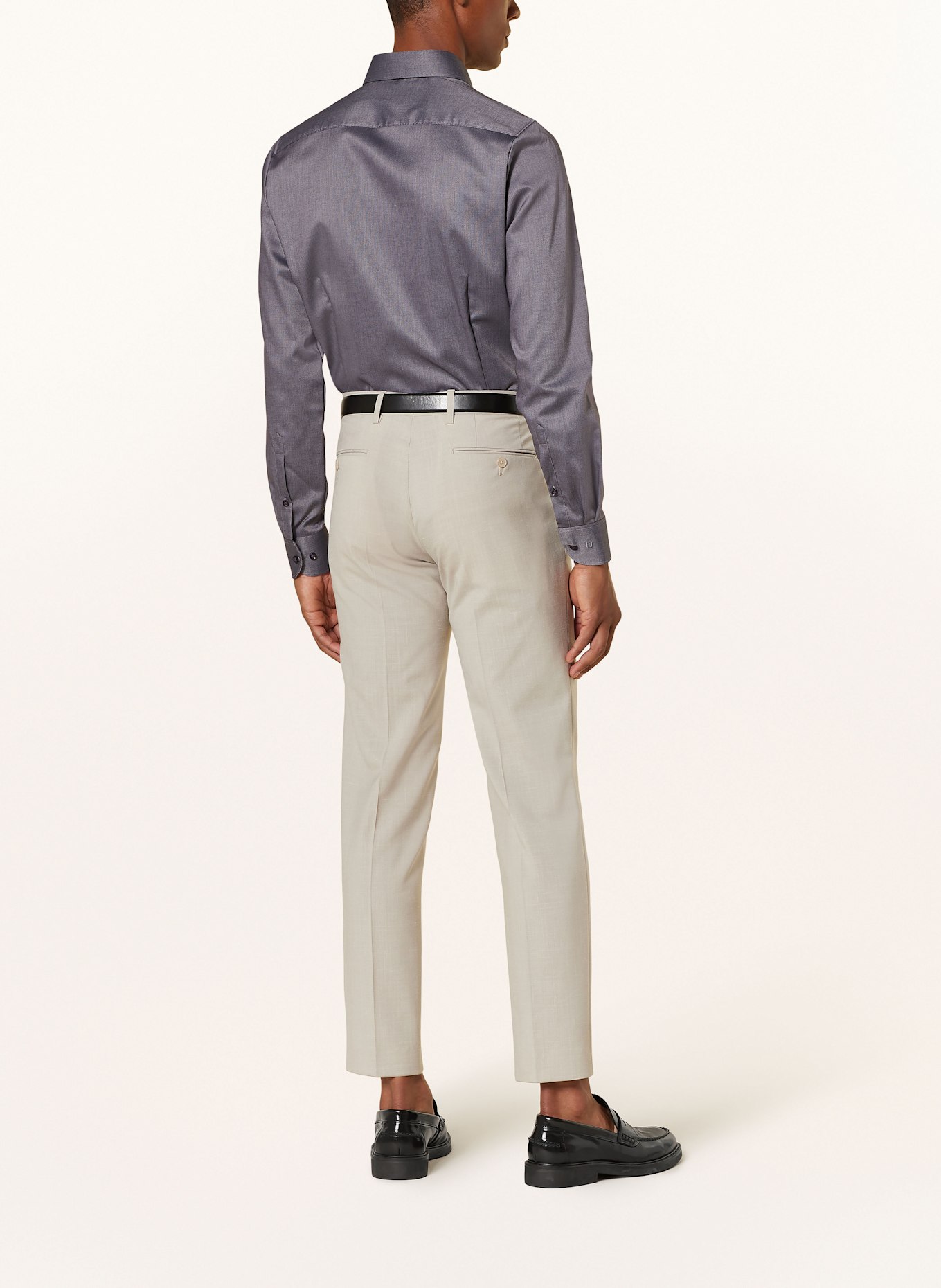 OLYMP Hemd Level Five body fit: DUNKELLILA