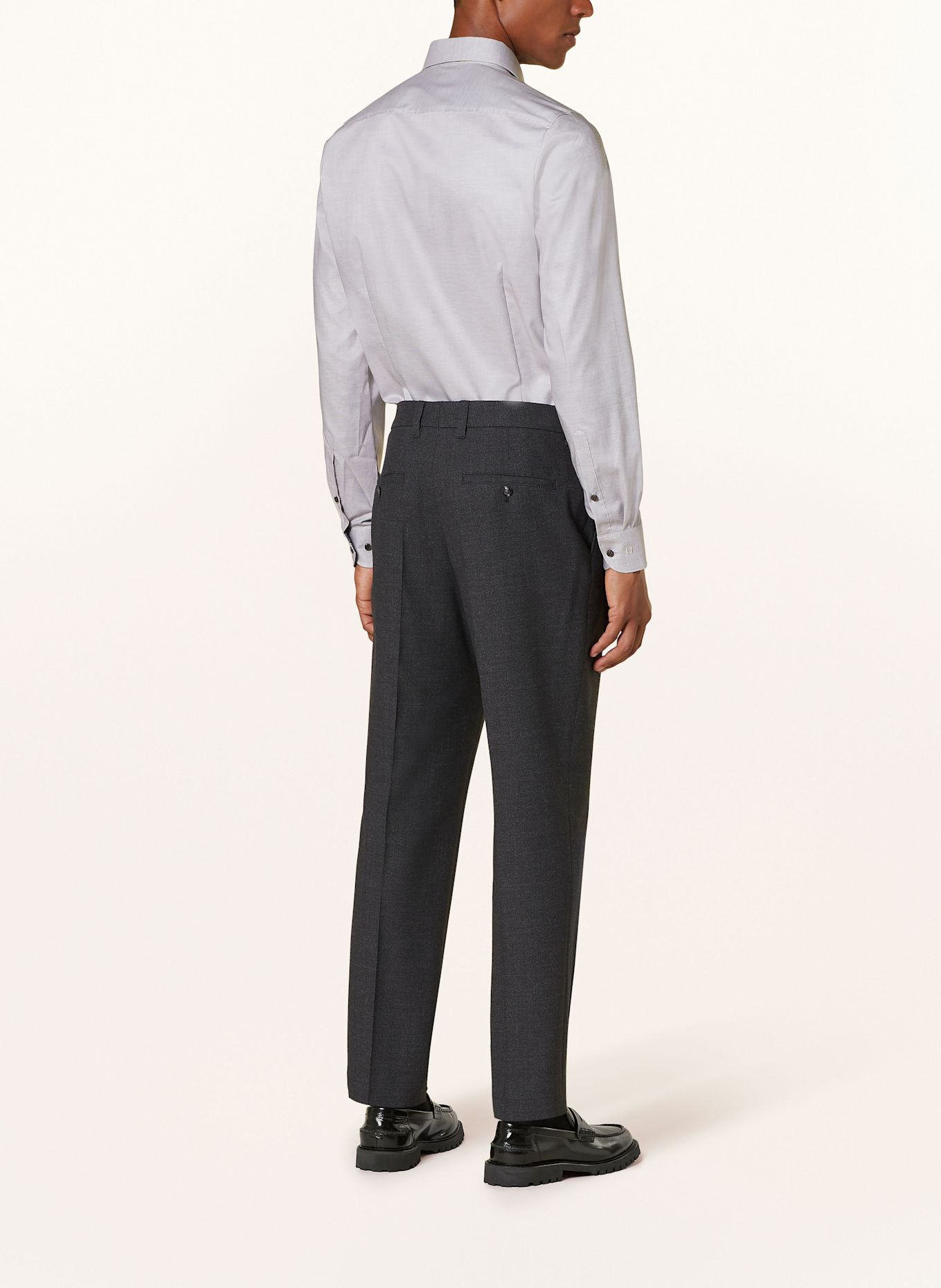 OLYMP Hemd Level Five body fit: DUNKELBRAUN