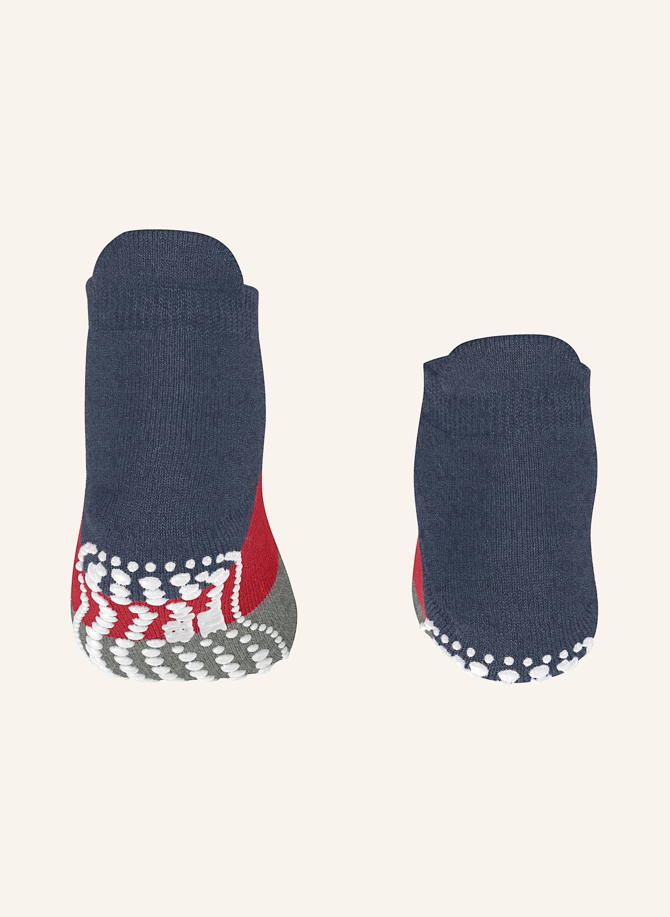 FALKE Stoppersocken COLOUR BLOCK: 6688 DARK BLUE MEL.