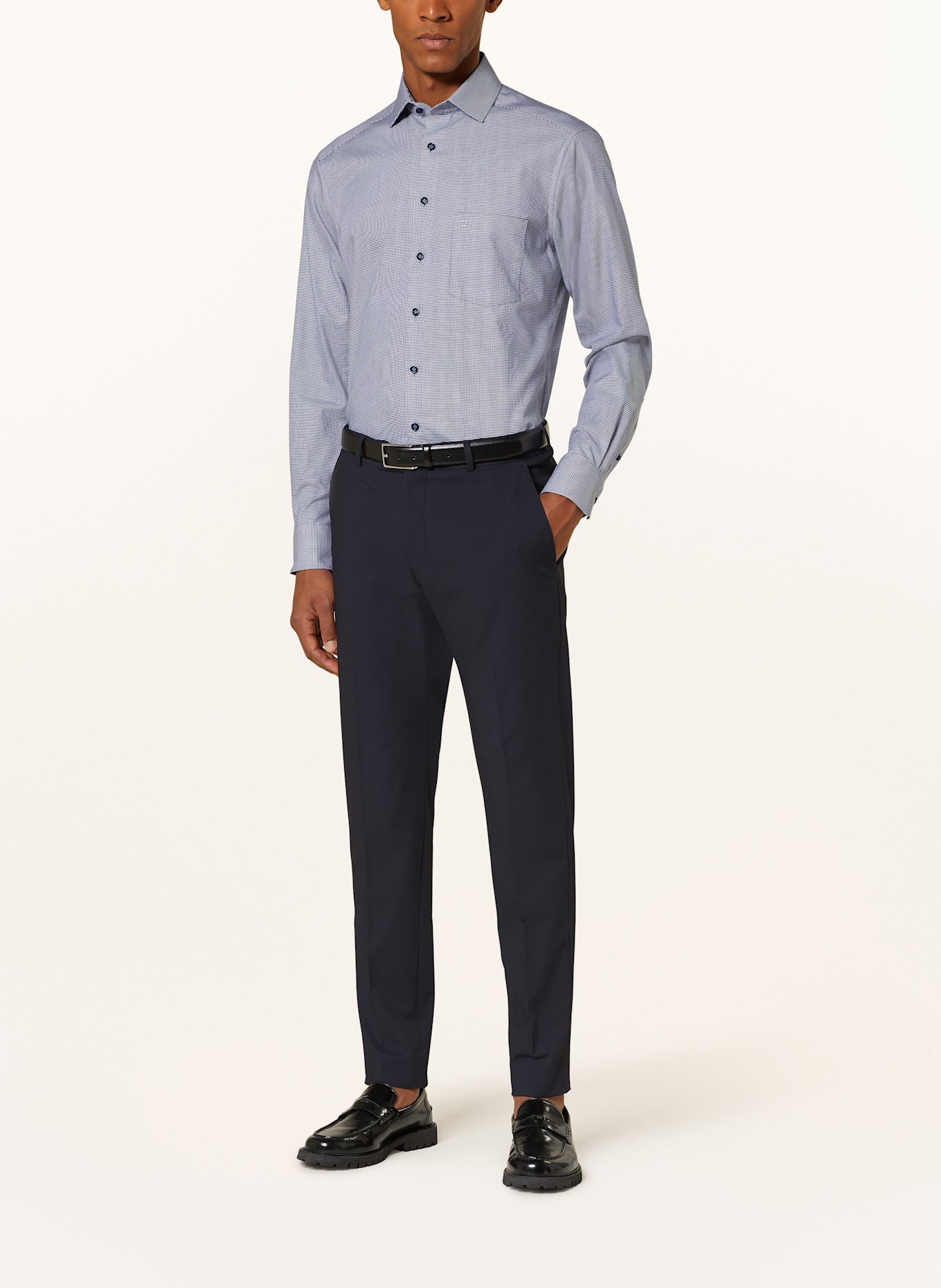 OLYMP Hemd Luxor modern fit: DUNKELBLAU