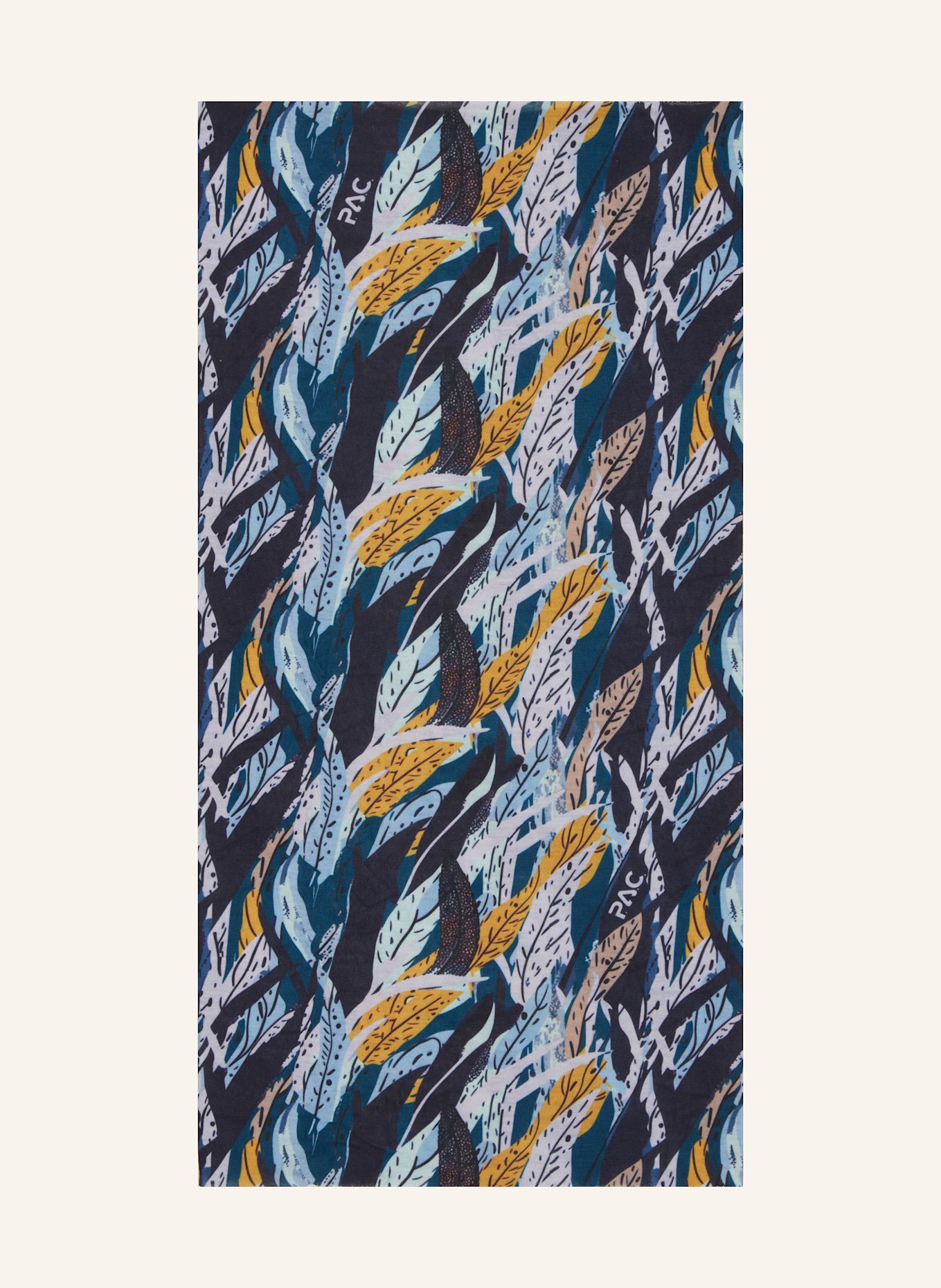 P.A.C. Multifunktionstuch: DUNKELBLAU / PETROL