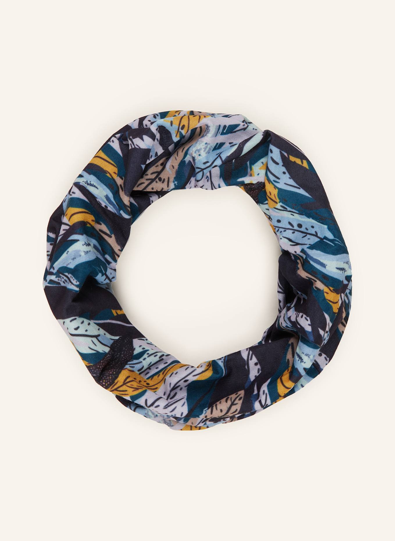 P.A.C. Multifunktionstuch: DUNKELBLAU / PETROL