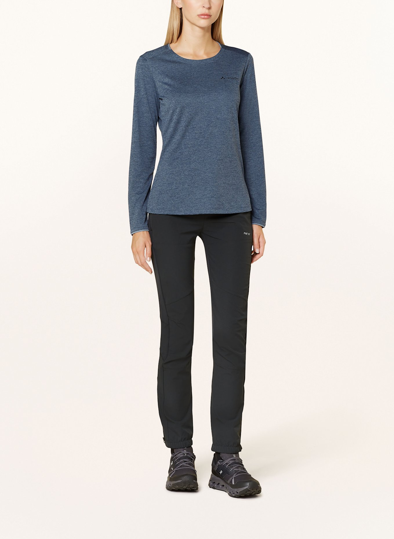 VAUDE Longsleeve ESSENTIAL: DUNKELBLAU