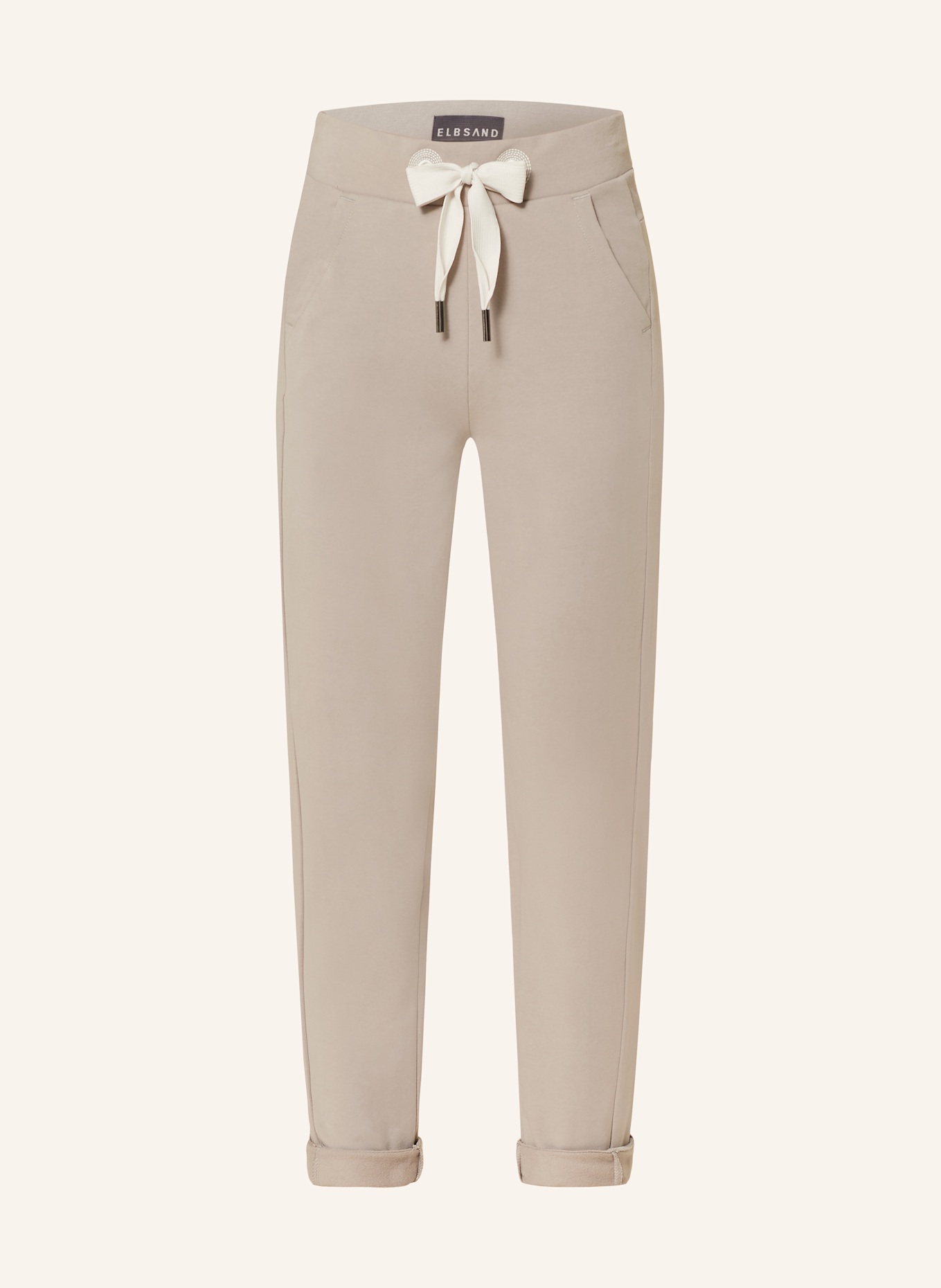 ELBSAND Sweatpants BRINJA, Color: BEIGE (Image 1)