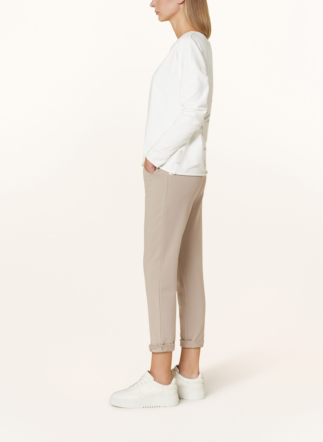 ELBSAND Sweatpants BRINJA, Color: BEIGE (Image 4)