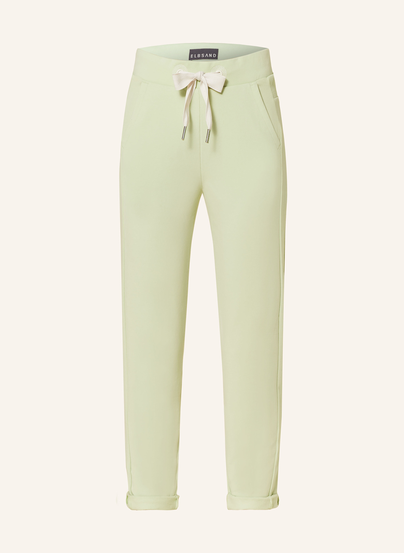 ELBSAND Sweatpants BRINJA, Color: LIGHT GREEN (Image 1)