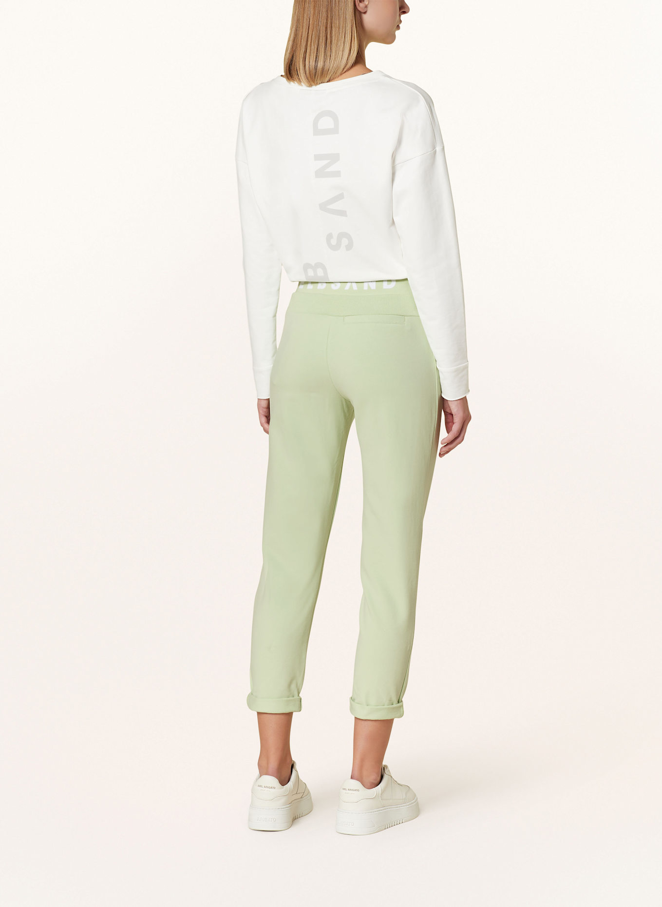 ELBSAND Sweatpants BRINJA, Color: LIGHT GREEN (Image 3)