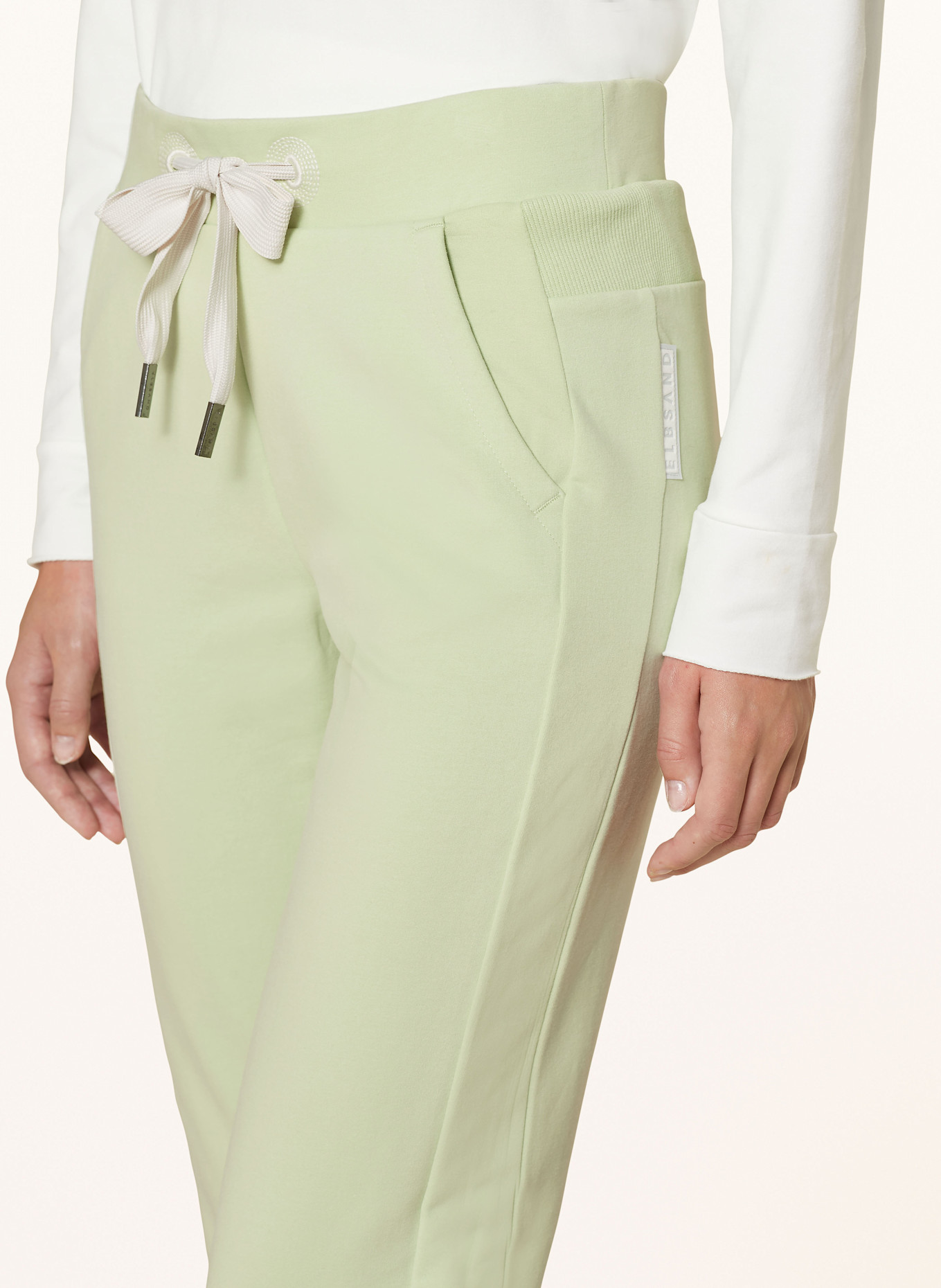 ELBSAND Sweatpants BRINJA, Color: LIGHT GREEN (Image 5)