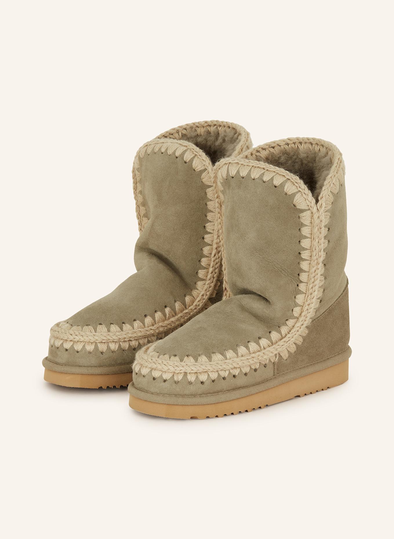 mou Boots: OLIVE