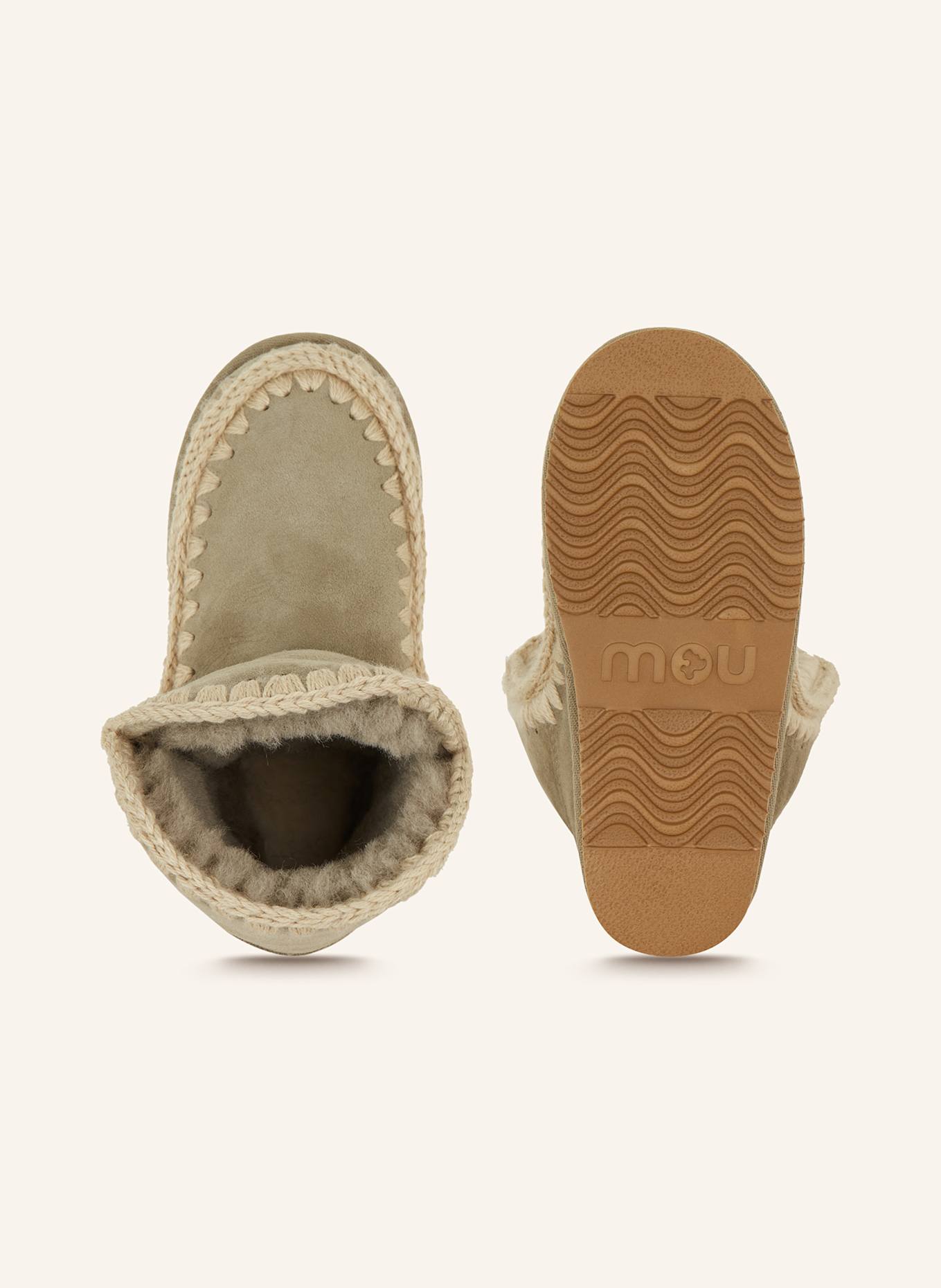 mou Boots: OLIVE