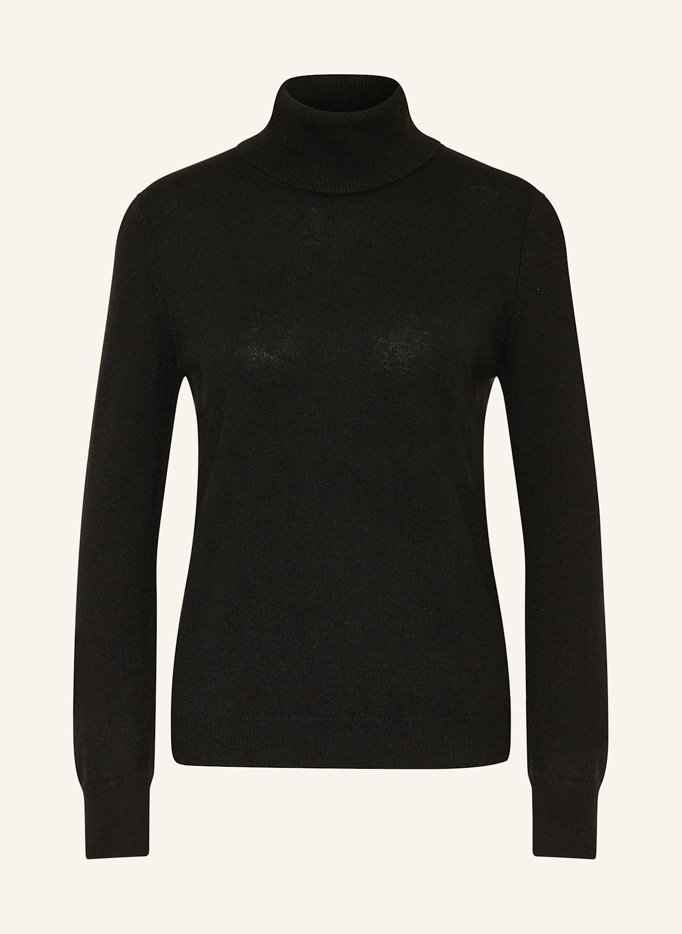 lilienfels Turtleneck sweater in cashmere: BLACK