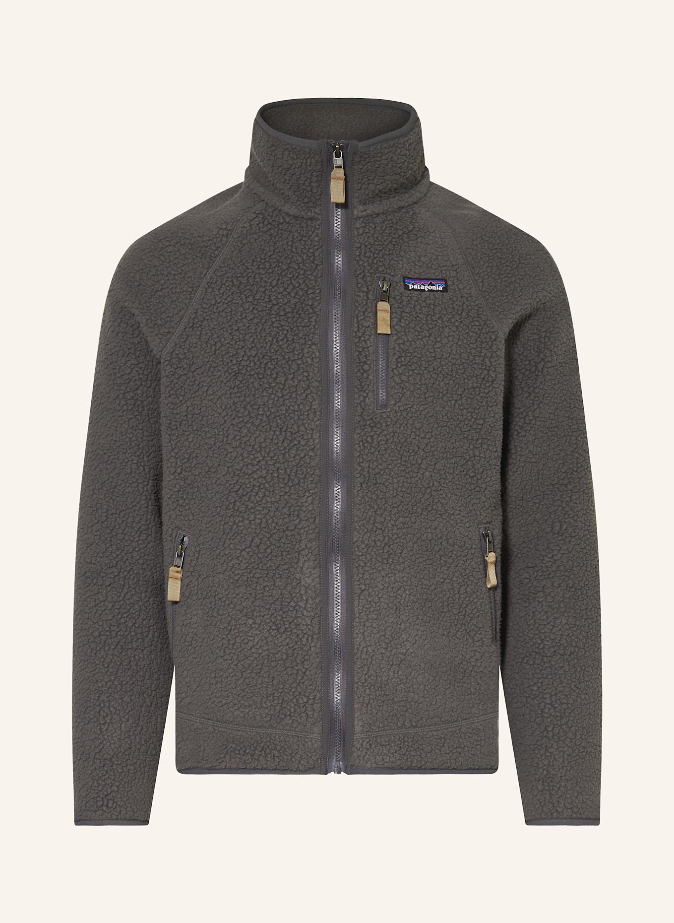 patagonia Fleecejacke RETRO PILE, Farbe: DUNKELGRAU (Bild 1)