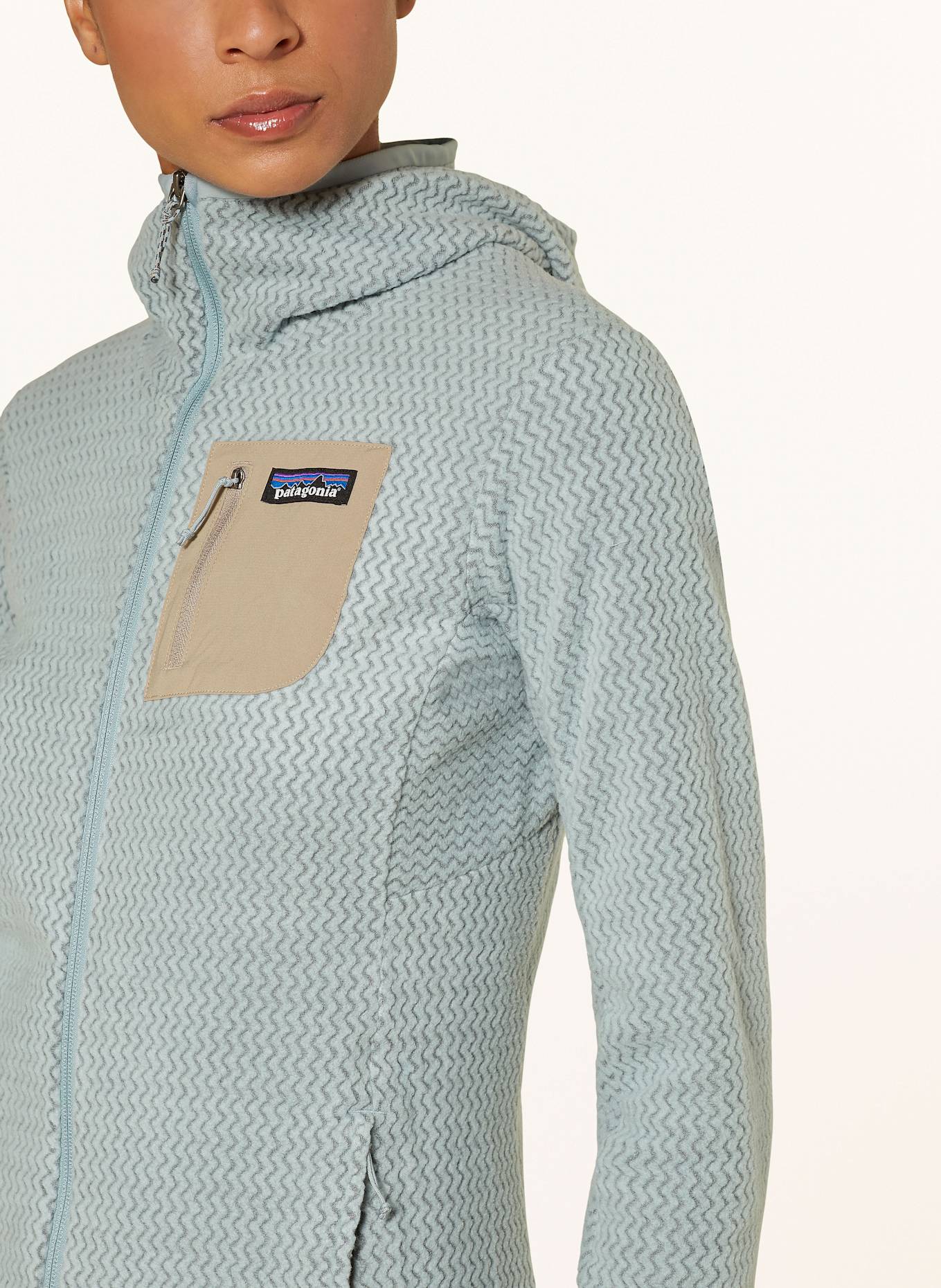 patagonia Kurtka z polaru R1® AIR: JASNONIEBIESKI