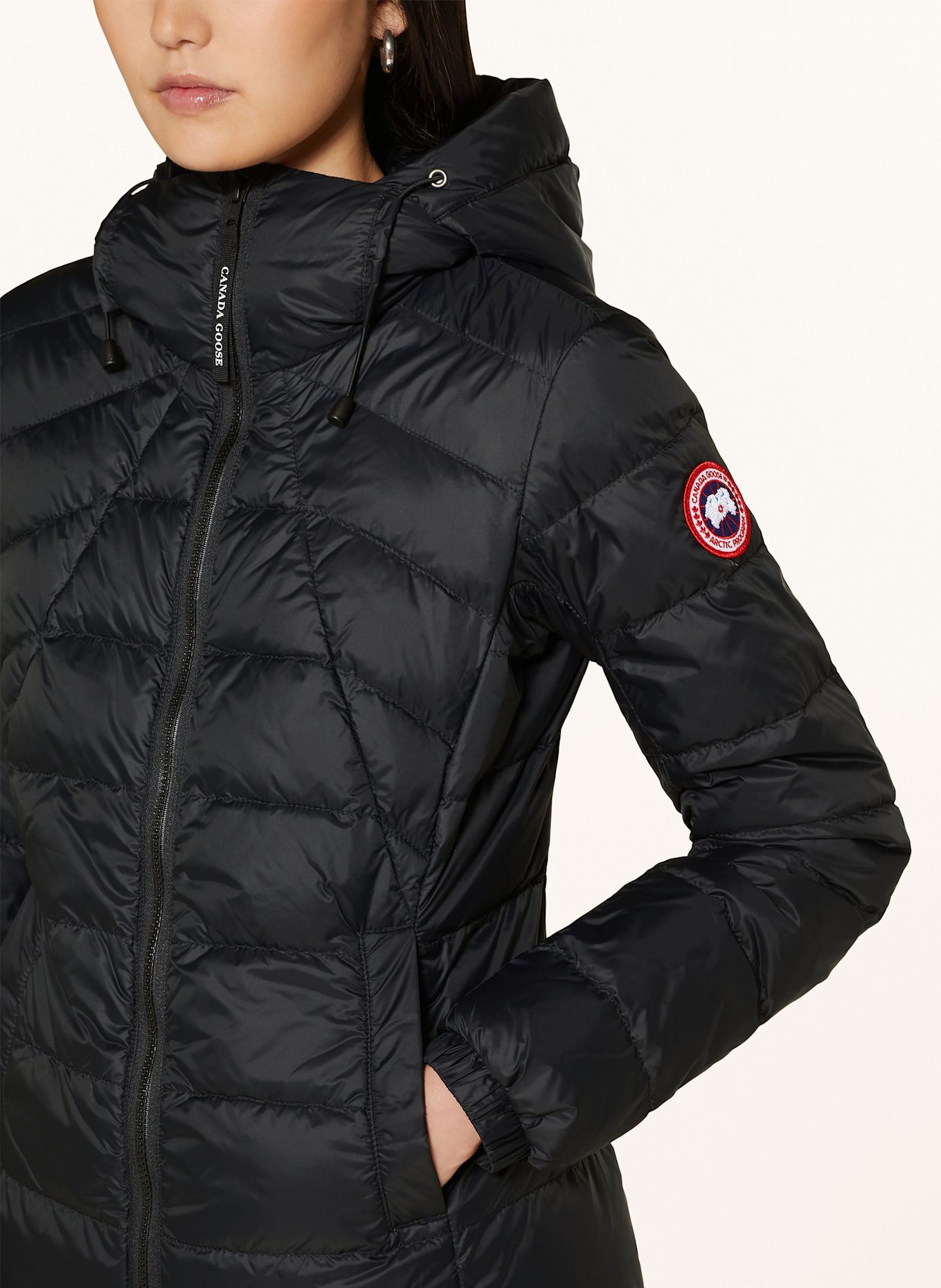 Canada goose lightweight down jacket women's top
