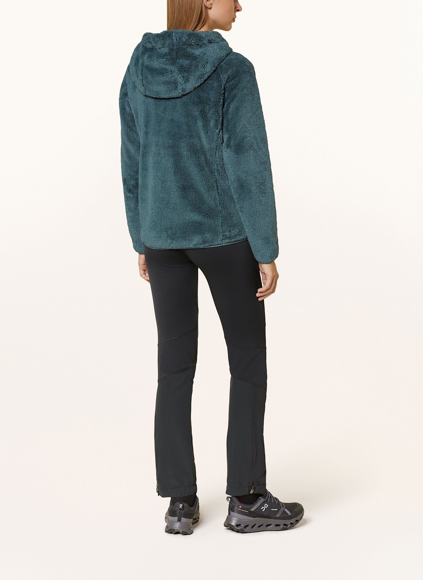 me°ru' Fleecejacke ROXBURGH: PETROL