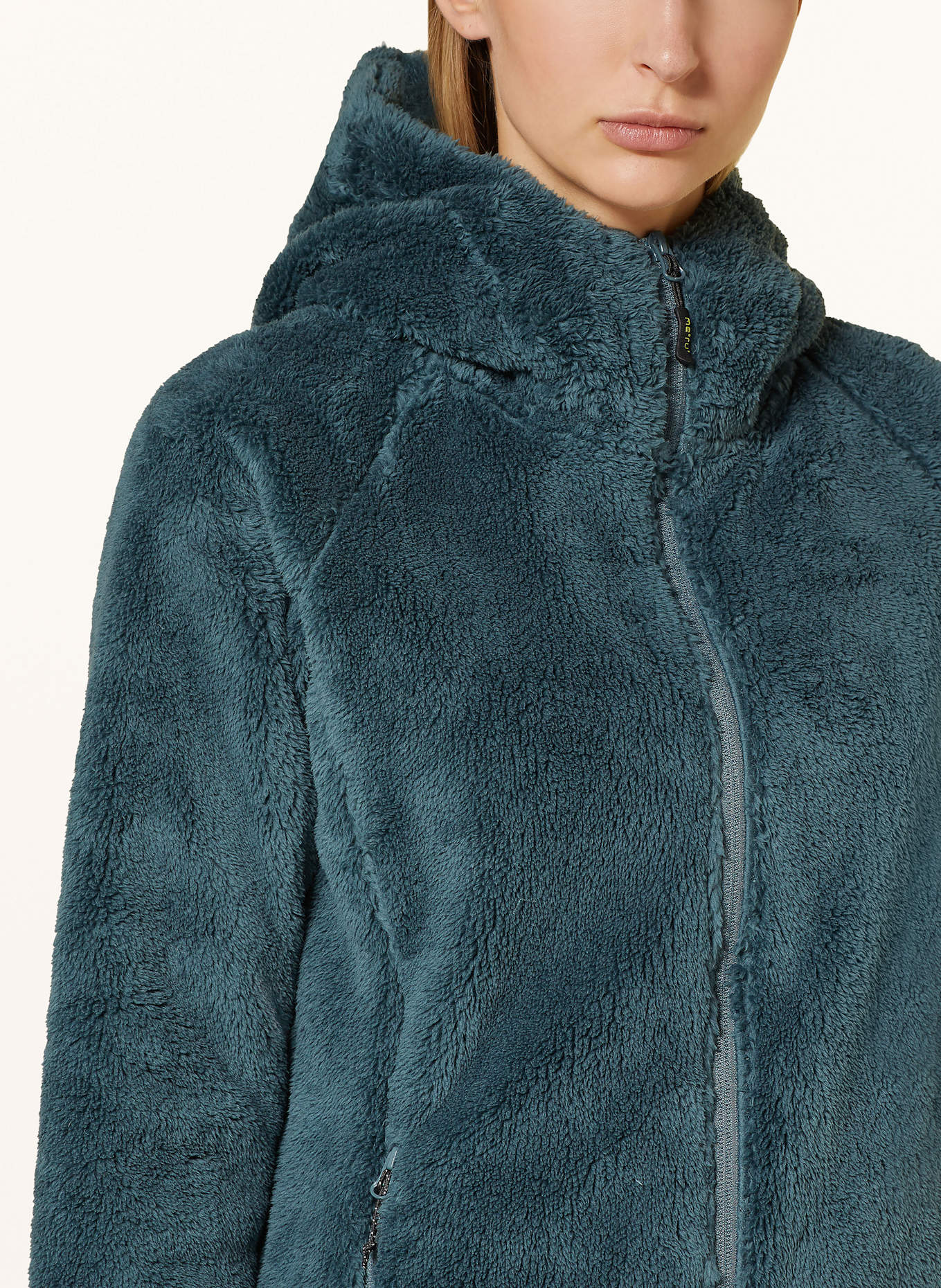 me°ru' Fleecejacke ROXBURGH: PETROL