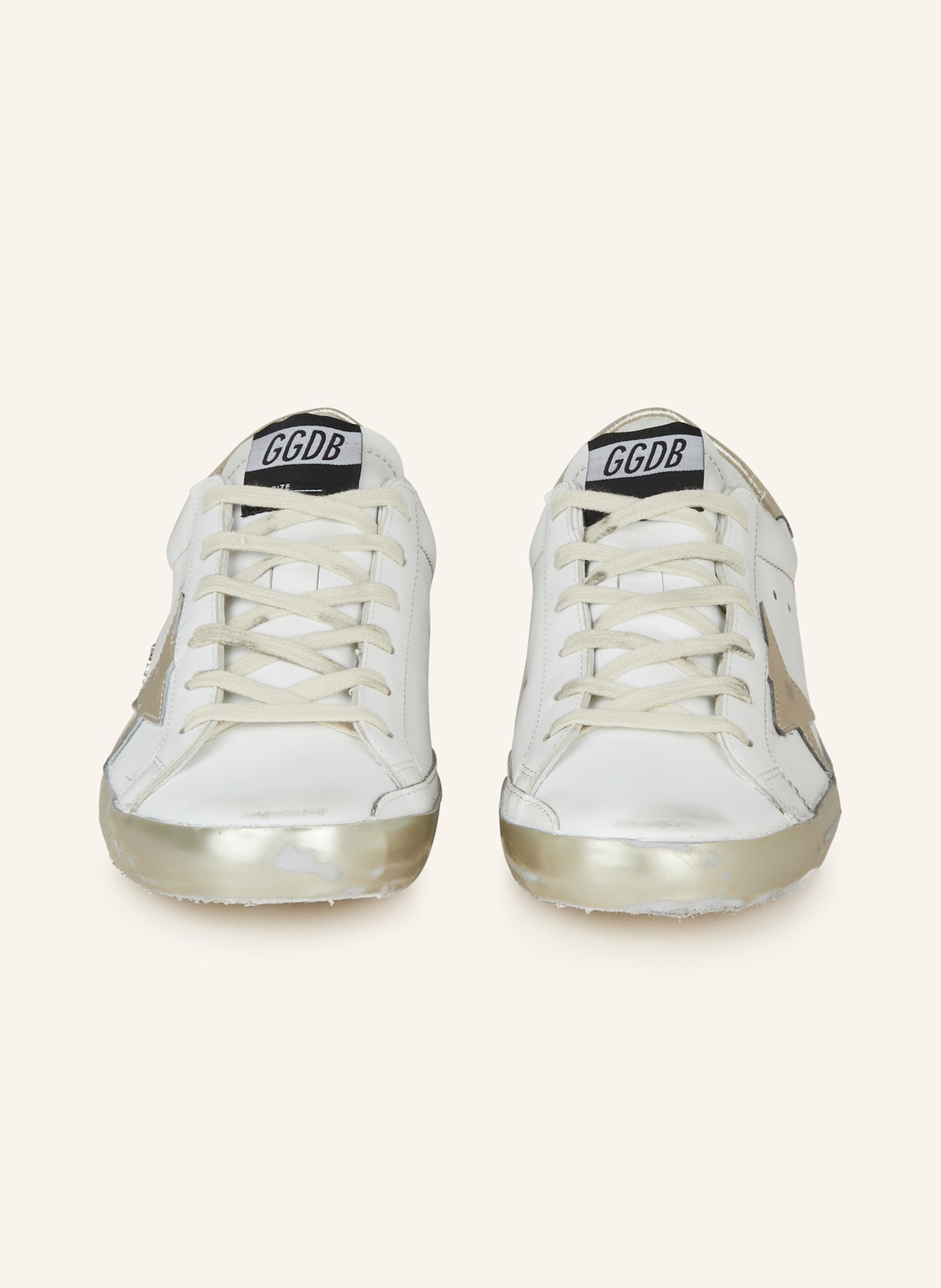 GOLDEN GOOSE Sneaker SUPER-STAR CLASSIC, Farbe: WEISS/ GOLD (Bild 3)