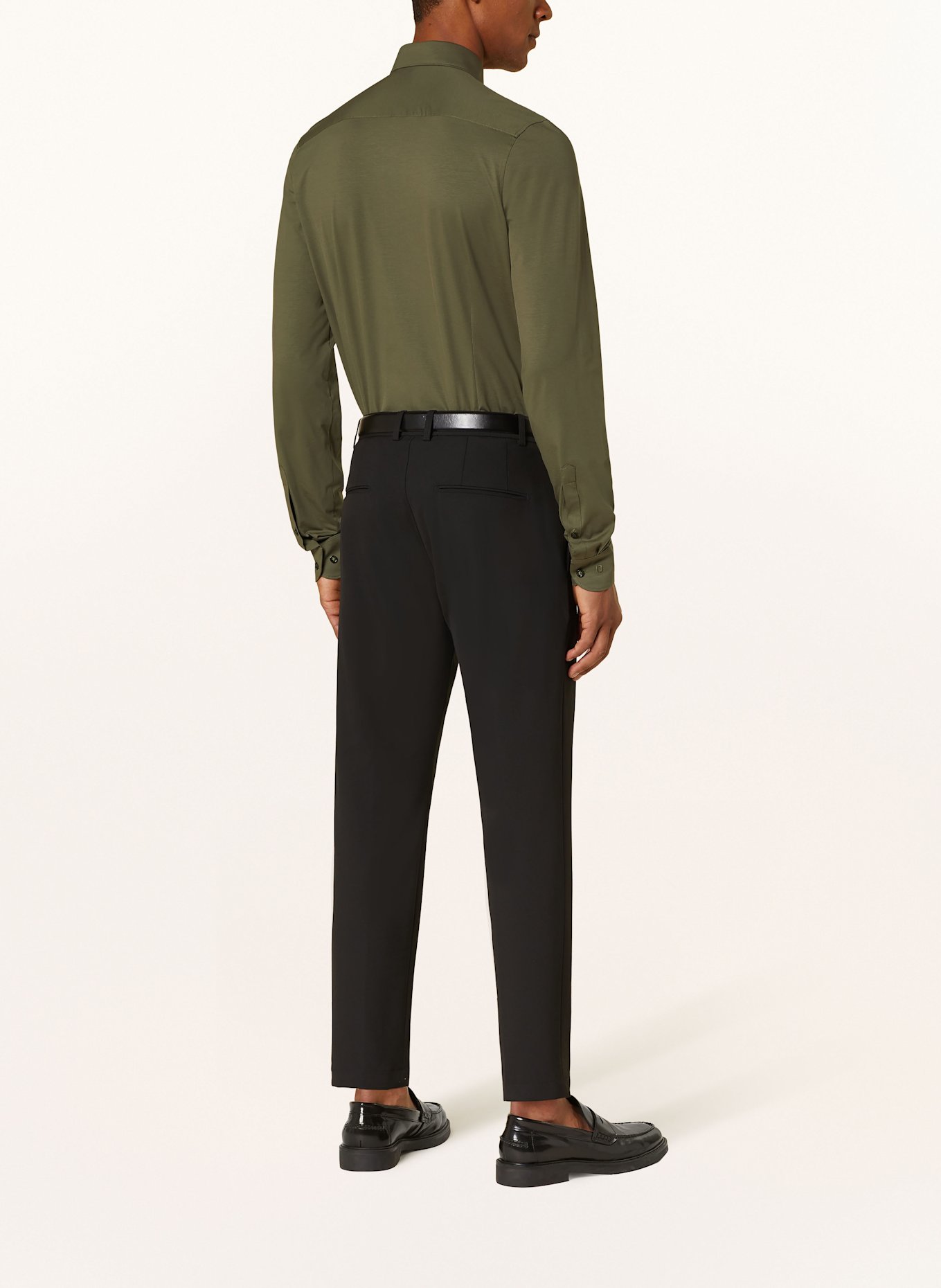 OLYMP Jerseyhemd Level Five body fit: OLIV