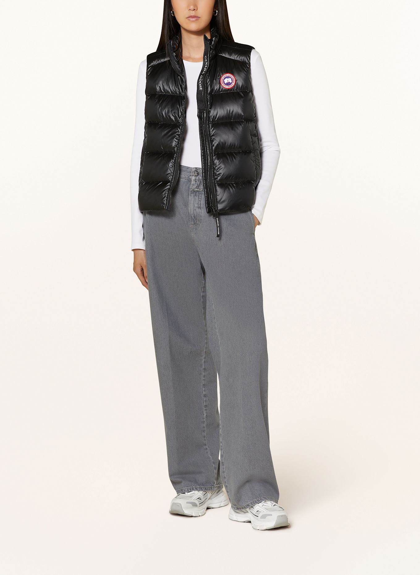CANADA GOOSE Daunenweste CYPRESS: SCHWARZ