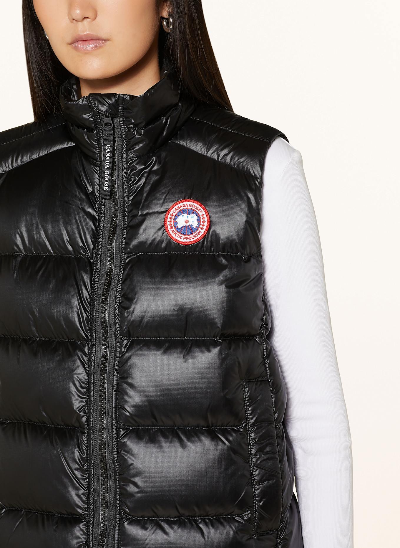 CANADA GOOSE Daunenweste CYPRESS: SCHWARZ