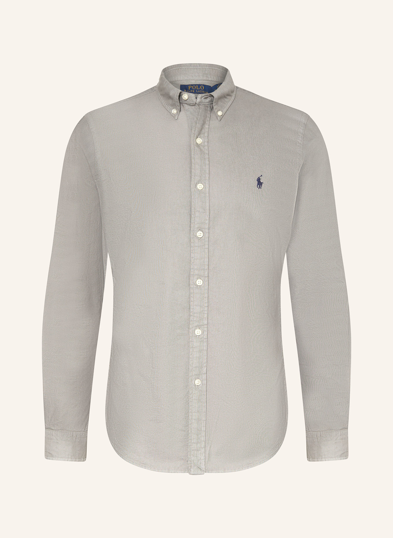 POLO RALPH LAUREN Oxford-Hemd Slim Fit, Farbe: GRAU (Bild 1)