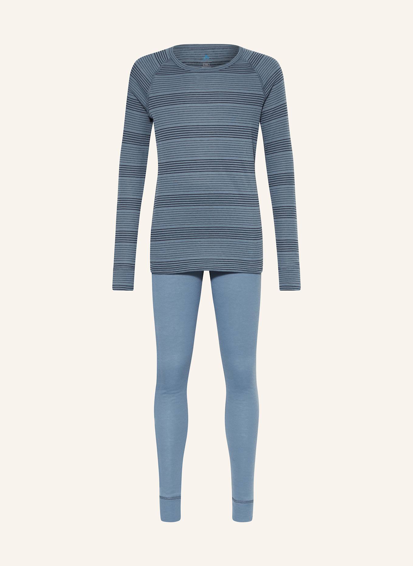 odlo Functional underwear set ACTIVE WARM ECO: TEAL