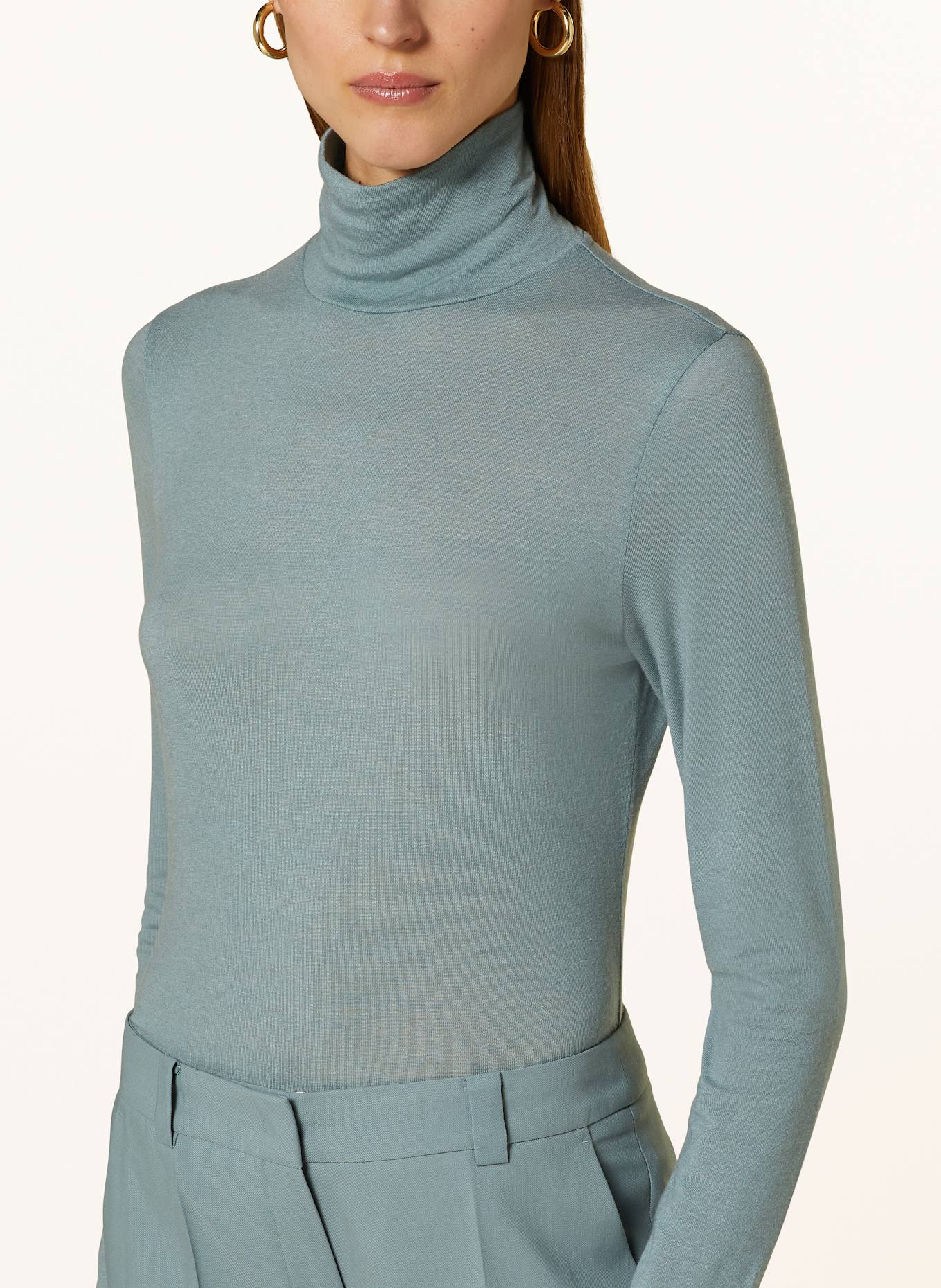 windsor. Rollkragenpullover, Farbe: TÜRKIS (Bild 4)