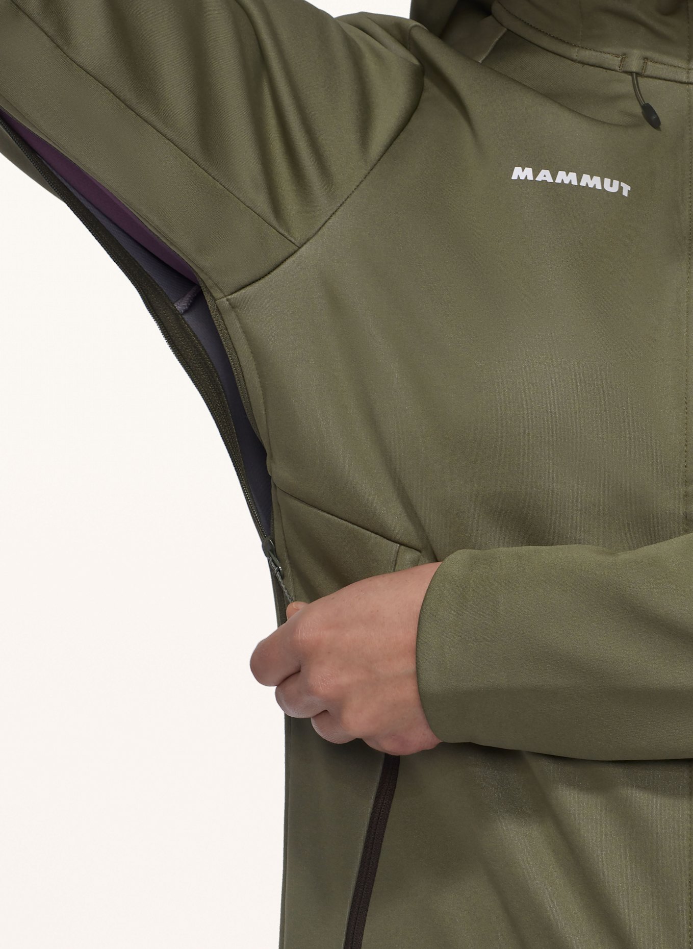 MAMMUT Softshell-Jacke ULTIMATE VII, Farbe: GRÜN (Bild 5)