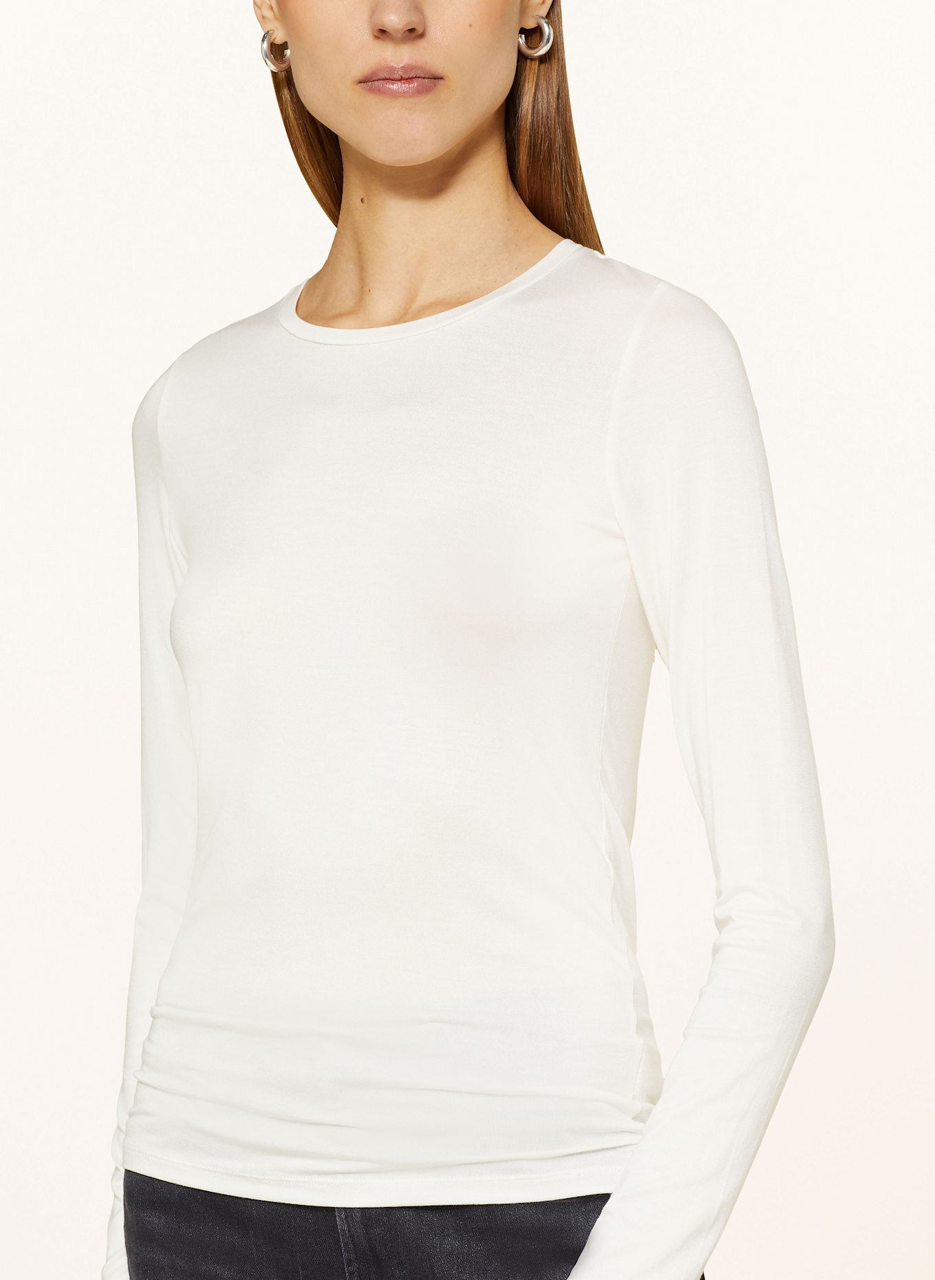 MAJESTIC FILATURES Longsleeve, Farbe: CREME (Bild 4)