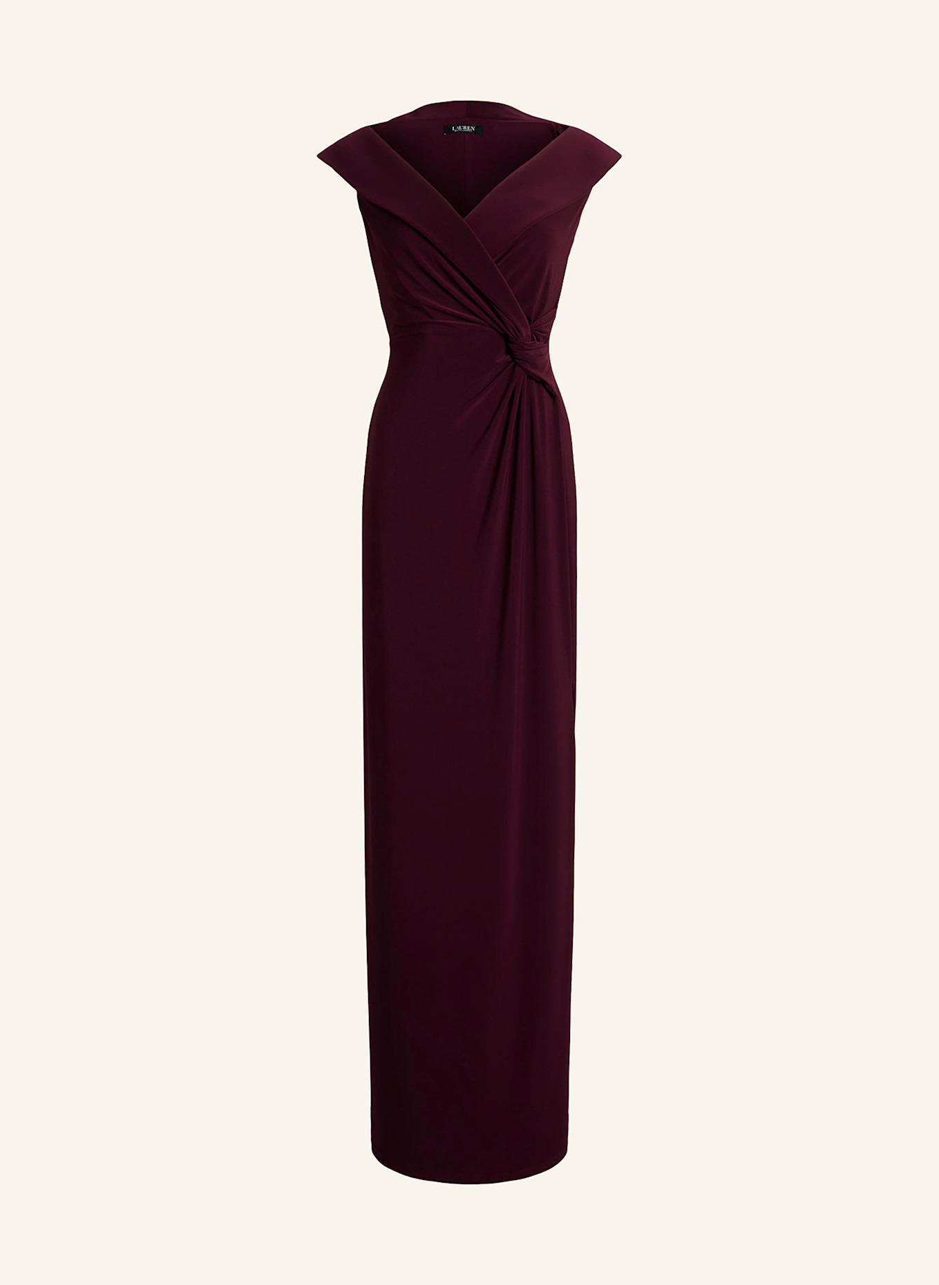 LAUREN RALPH LAUREN Robe de soirée LEONIDAS: ROUGE FONCÉ