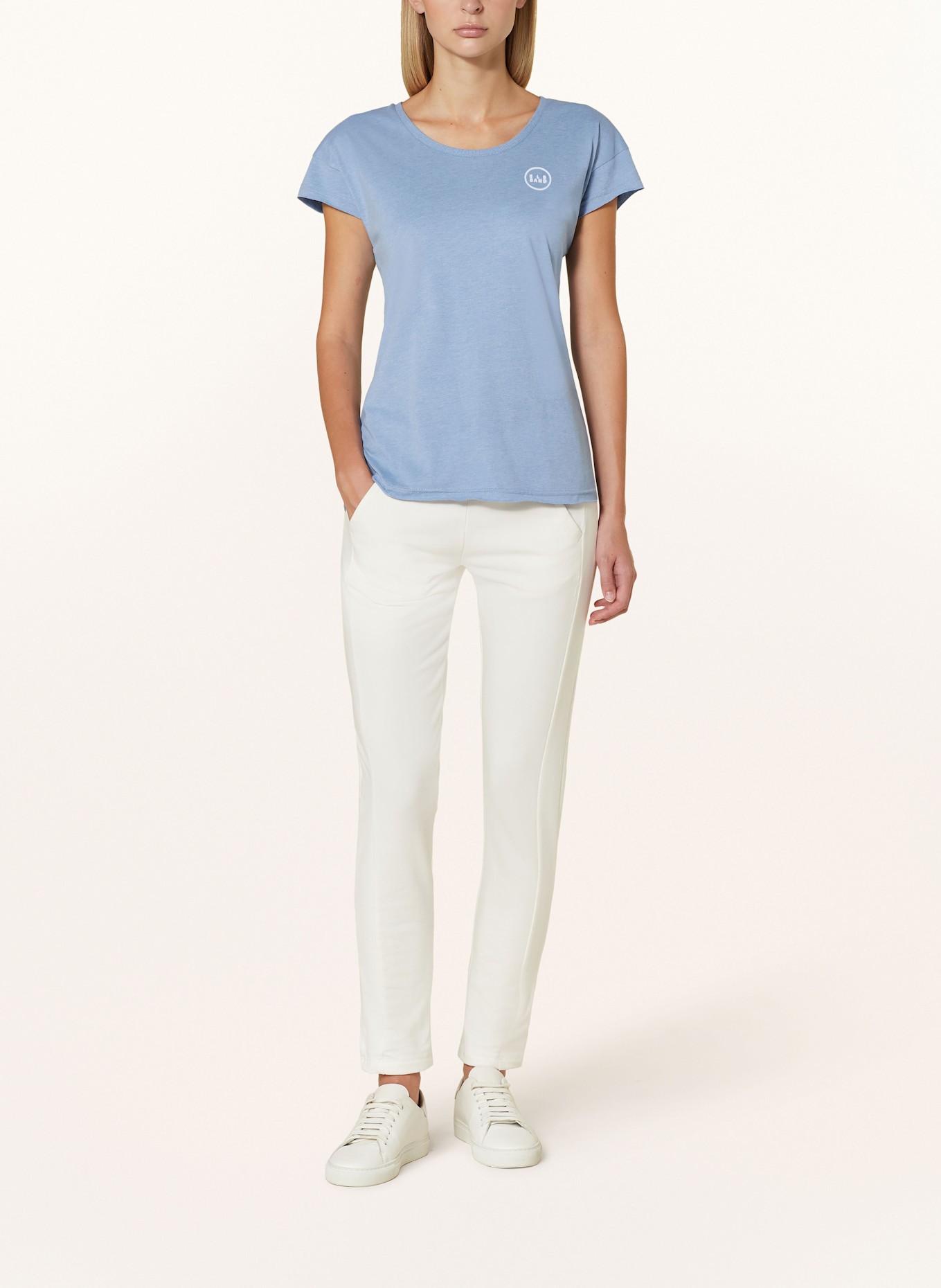 ELBSAND T-Shirt RANVA: HELLBLAU