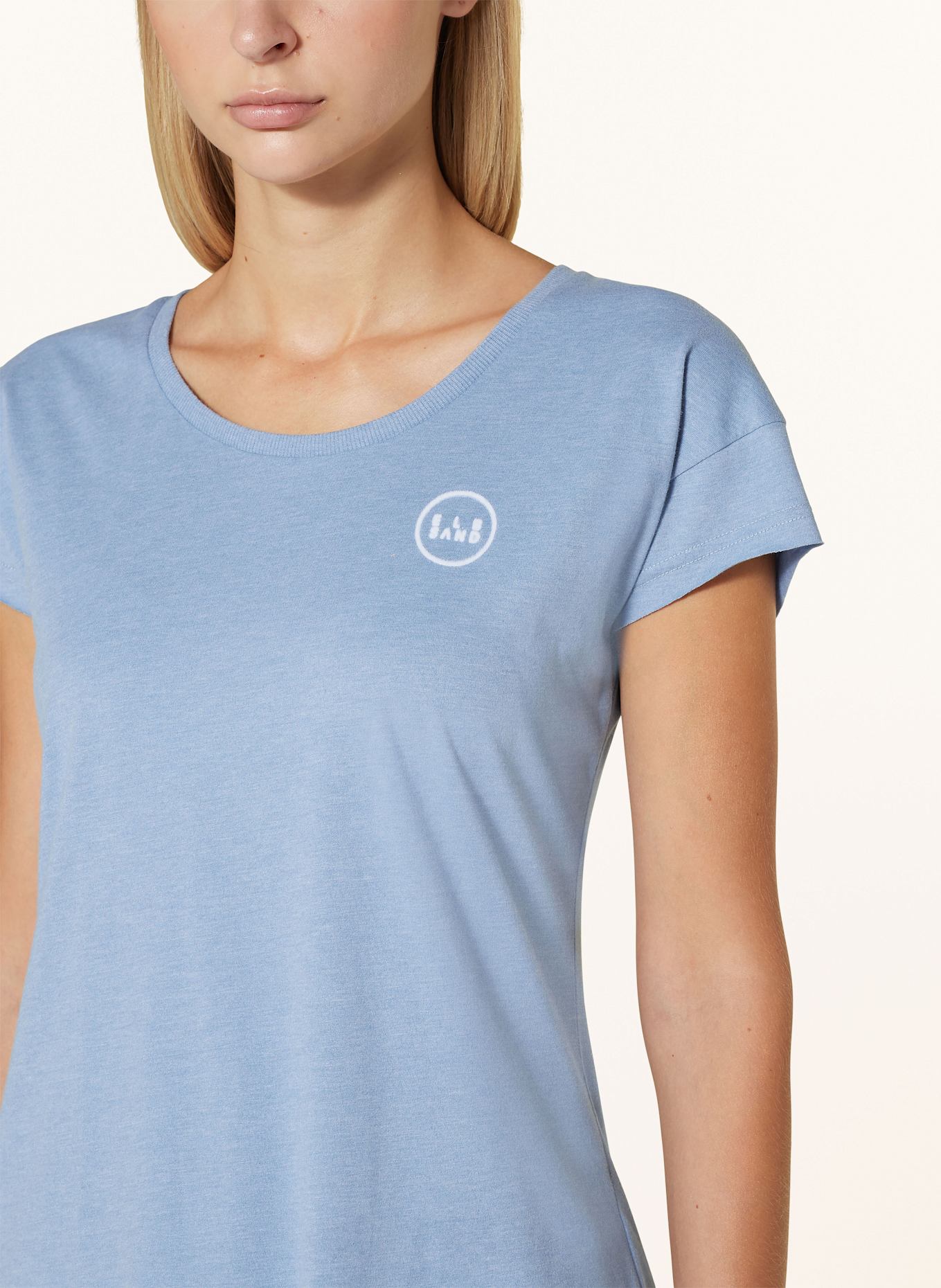 ELBSAND T-Shirt RANVA: HELLBLAU