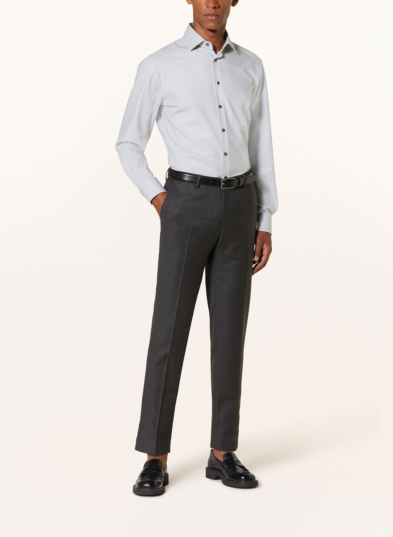 OLYMP Jerseyhemd Luxor 24/Seven modern fit: HELLGRÜN