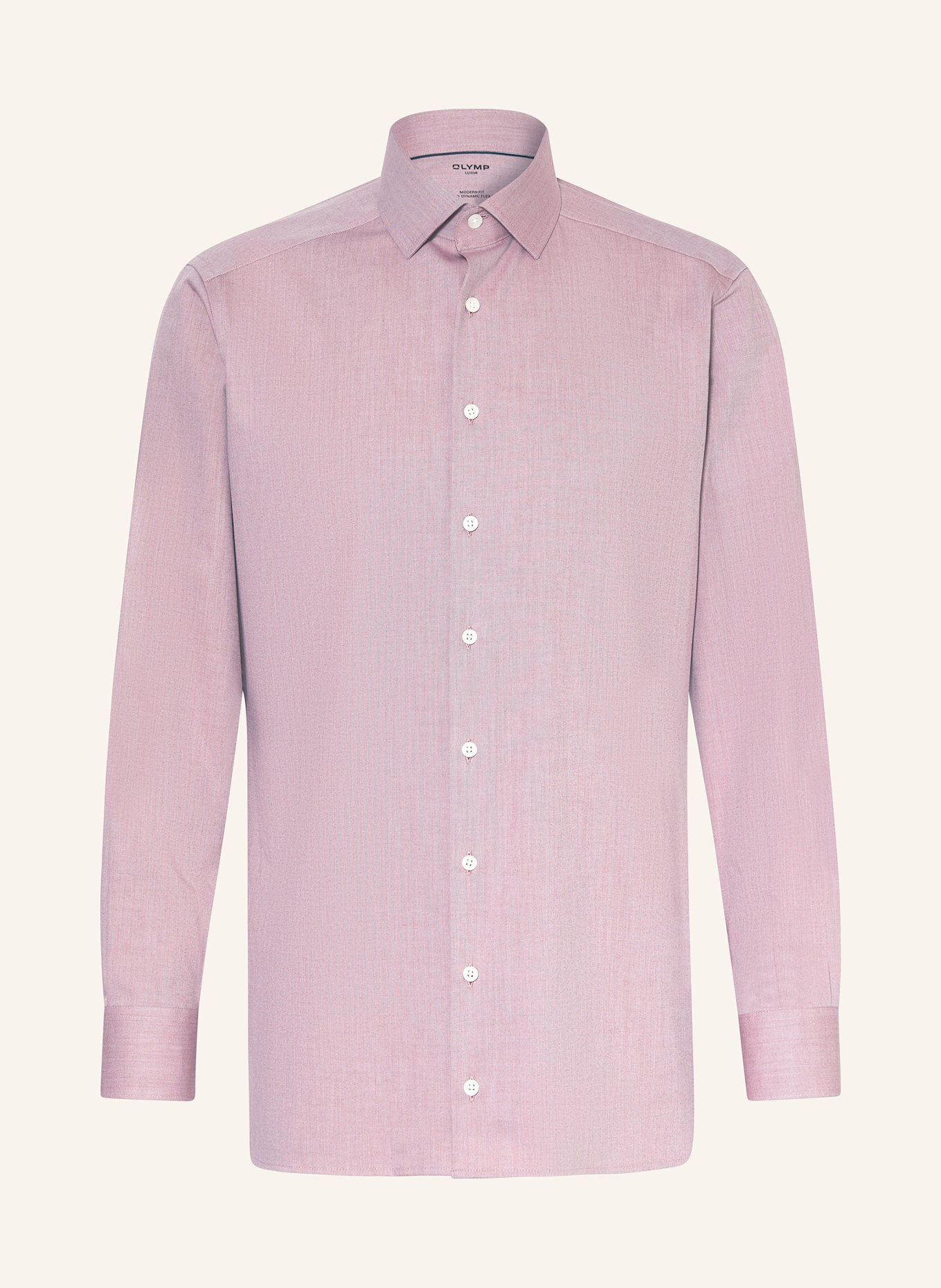 OLYMP Jerseyhemd Luxor 24/Seven modern fit: DUNKELROT