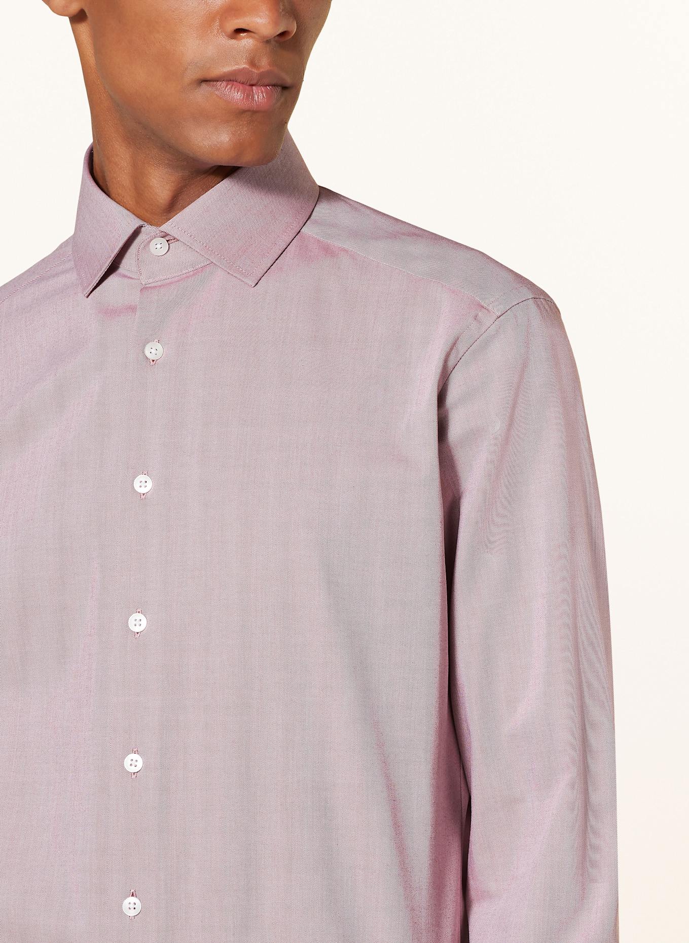 OLYMP Jerseyhemd Luxor 24/Seven modern fit: DUNKELROT