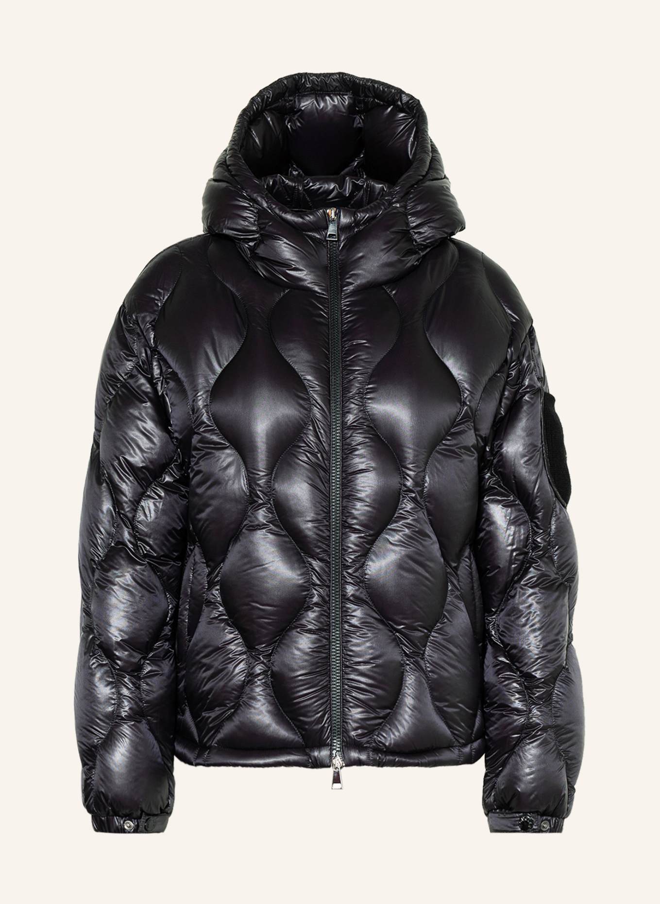 MONCLER Down jacket ANTHON: BLACK (Image 1)