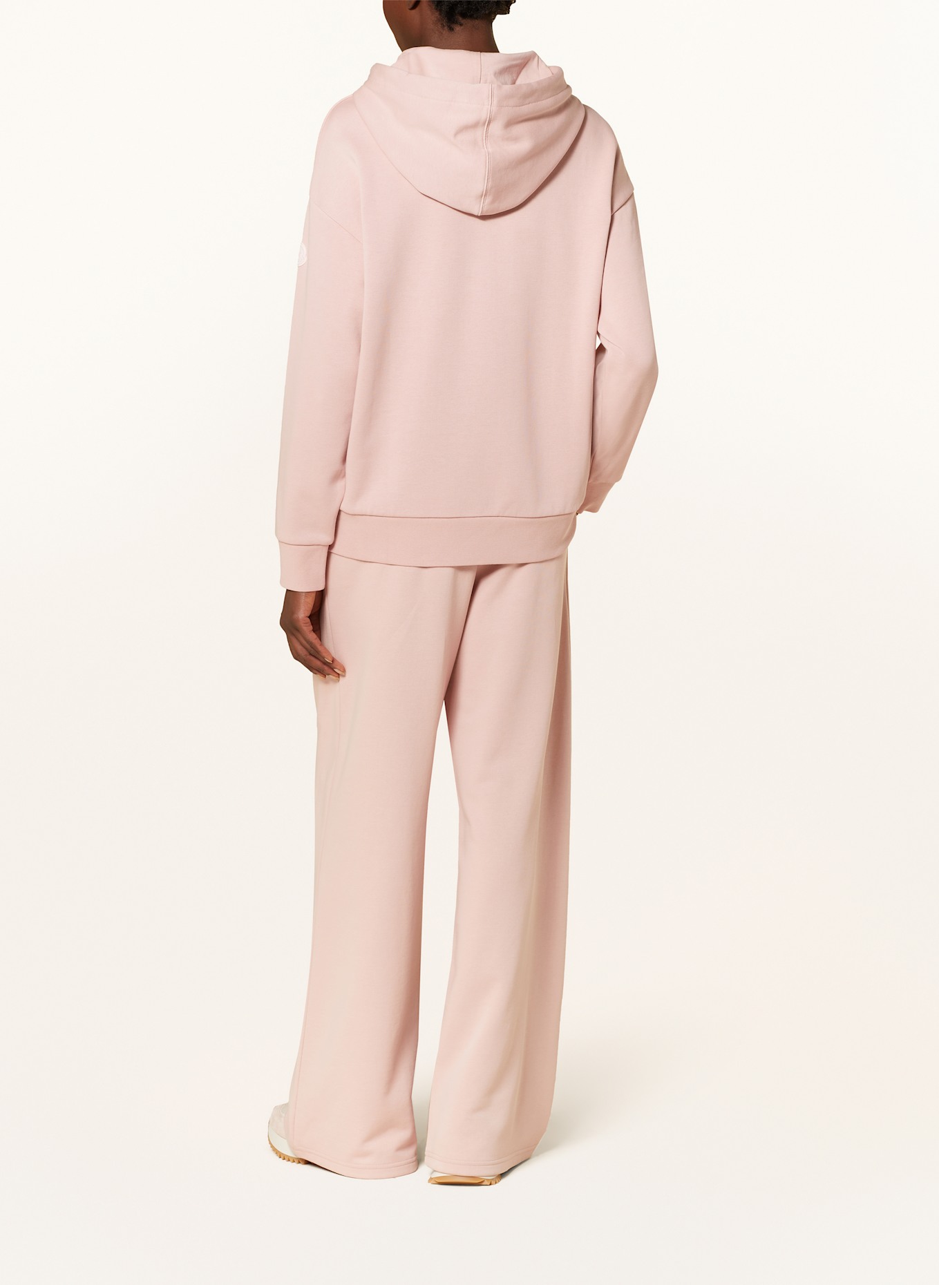 MONCLER Hoodie: LIGHT PINK