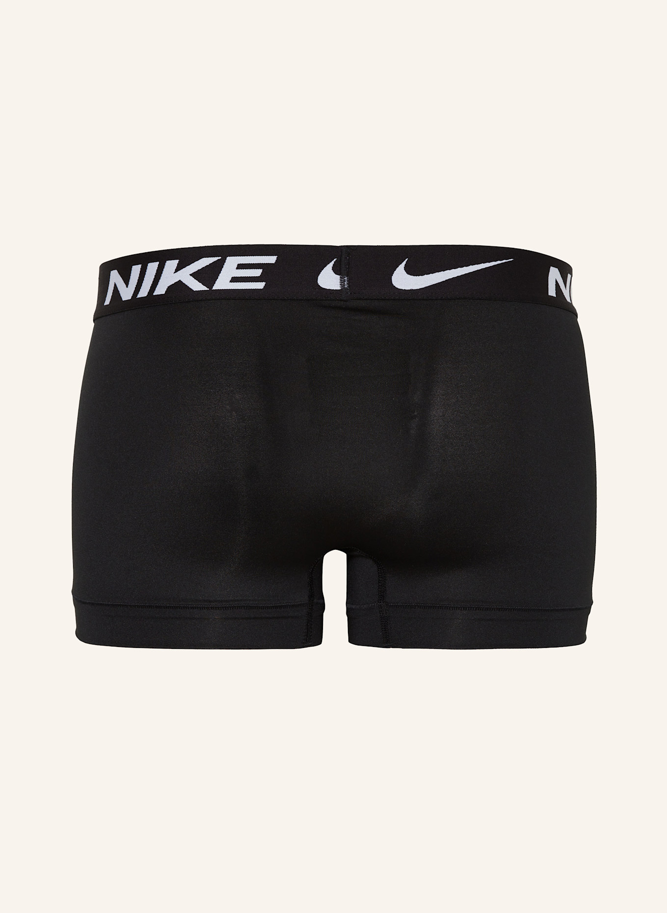 Nike Boxerky MICRO ESSENTIAL, 3 kusy v balení: ČERNÁ / ČERVENÁ