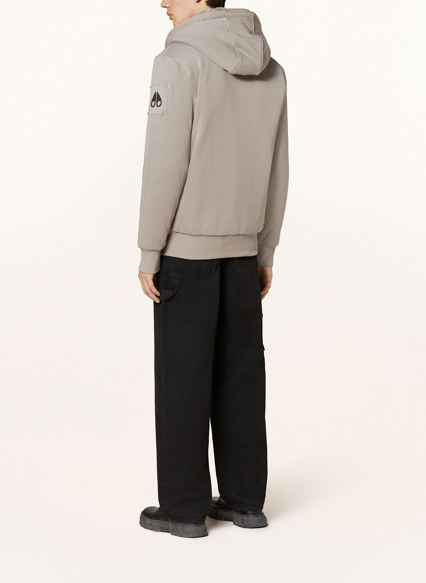 MOOSE KNUCKLES Sweat jacket BUNNY: GRAY