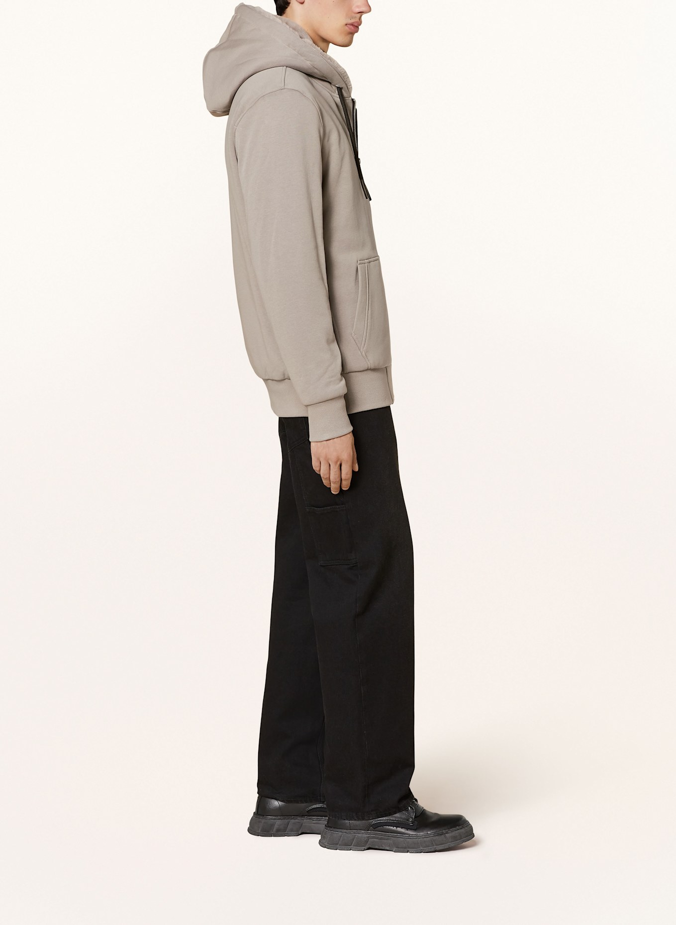 MOOSE KNUCKLES Sweat jacket BUNNY: GRAY