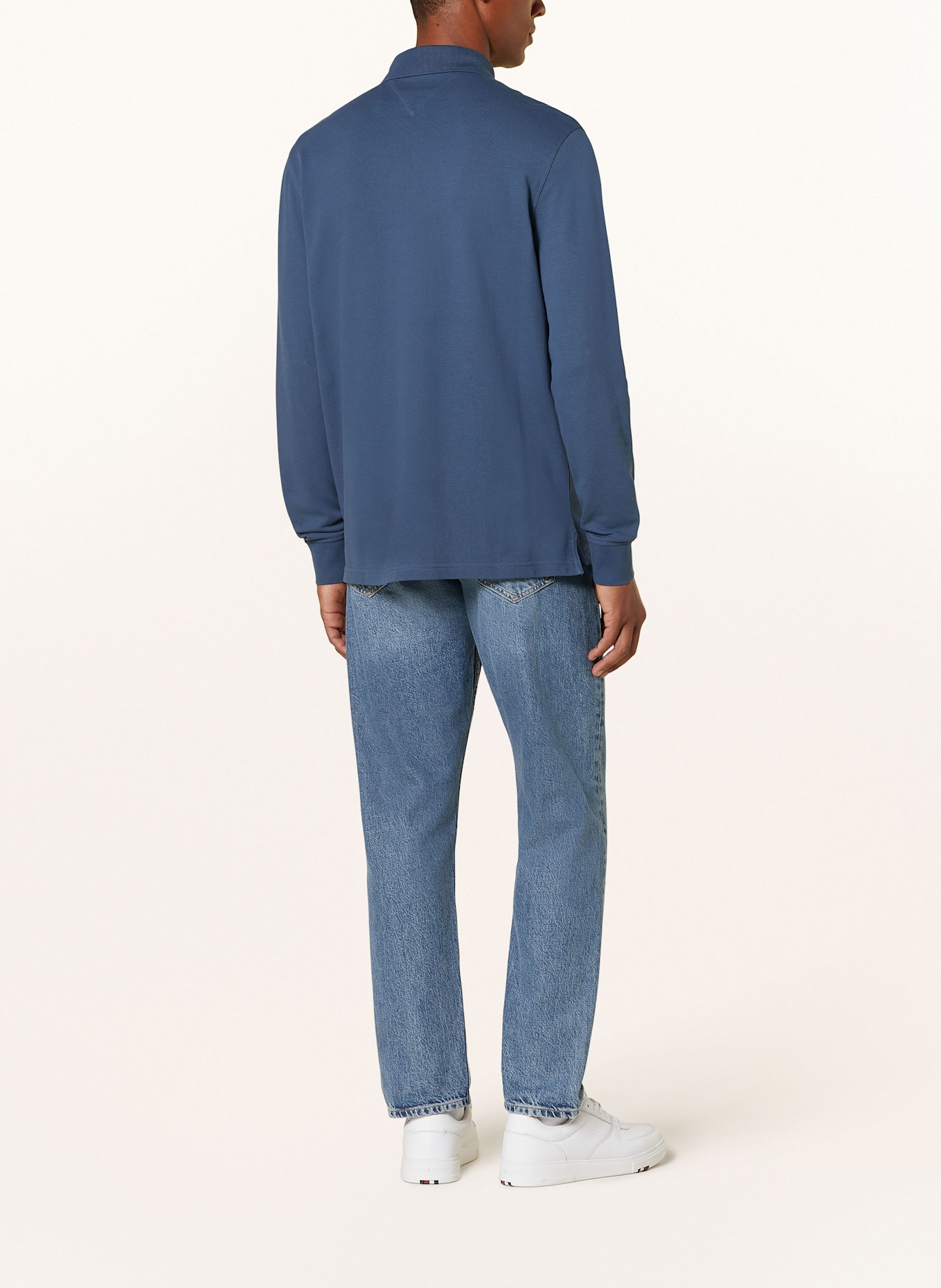 TOMMY HILFIGER Piqué-Poloshirt Regular Fit: BLAUGRAU